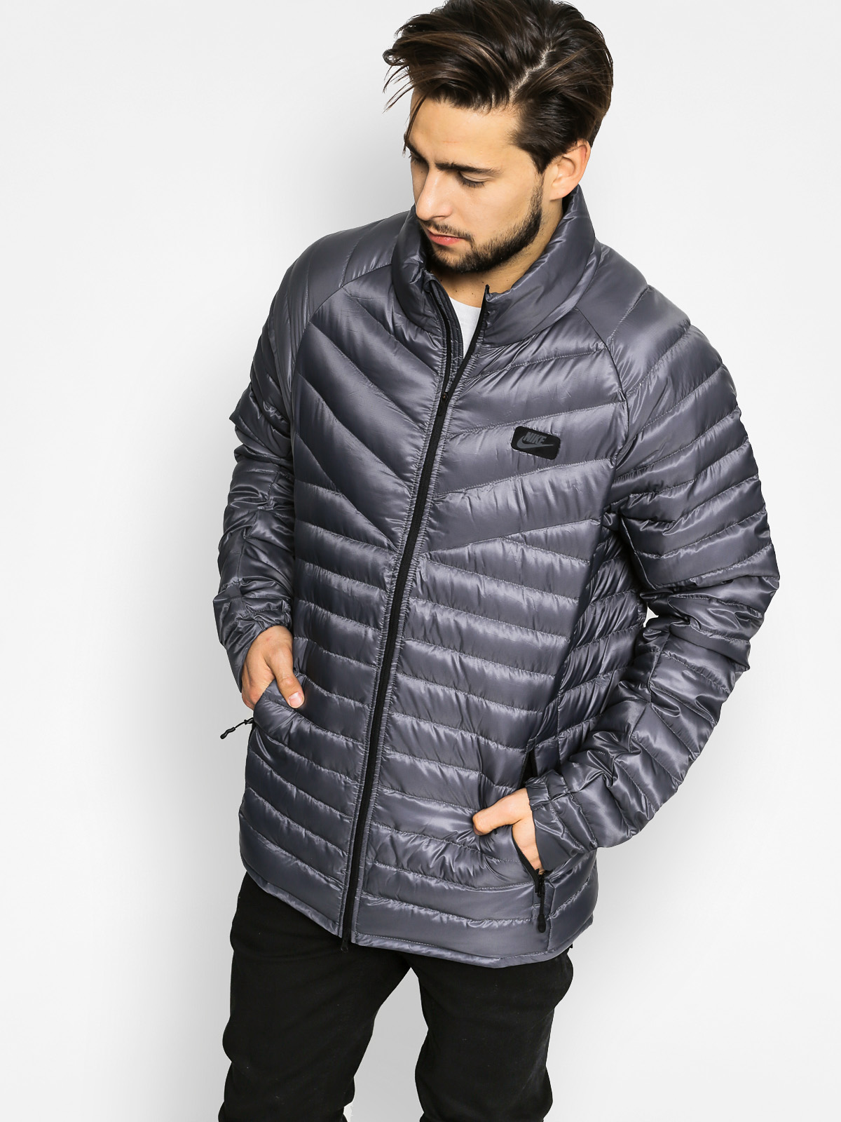 Kurtka Nike SB Nsw Dwn Fll - szary (grey)