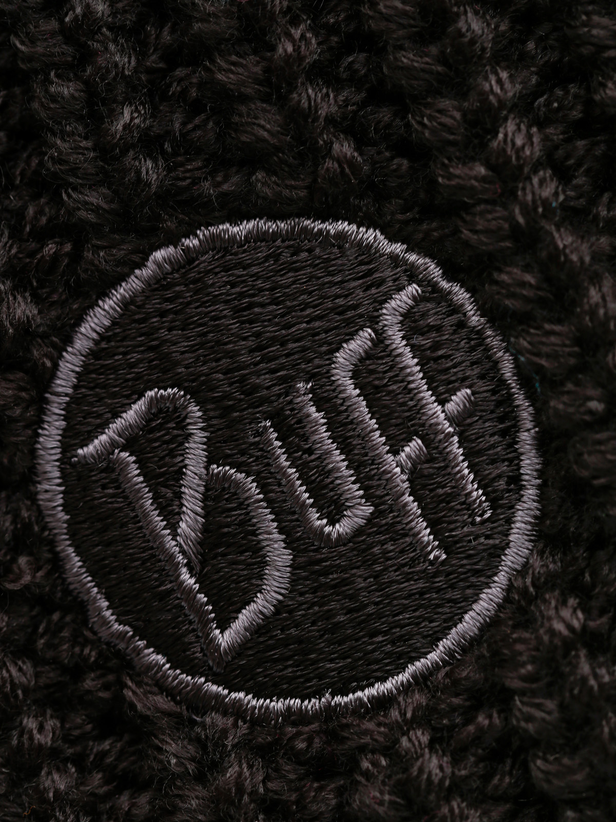 Czapka zimowa Buff Knitted & Polar (drip black)