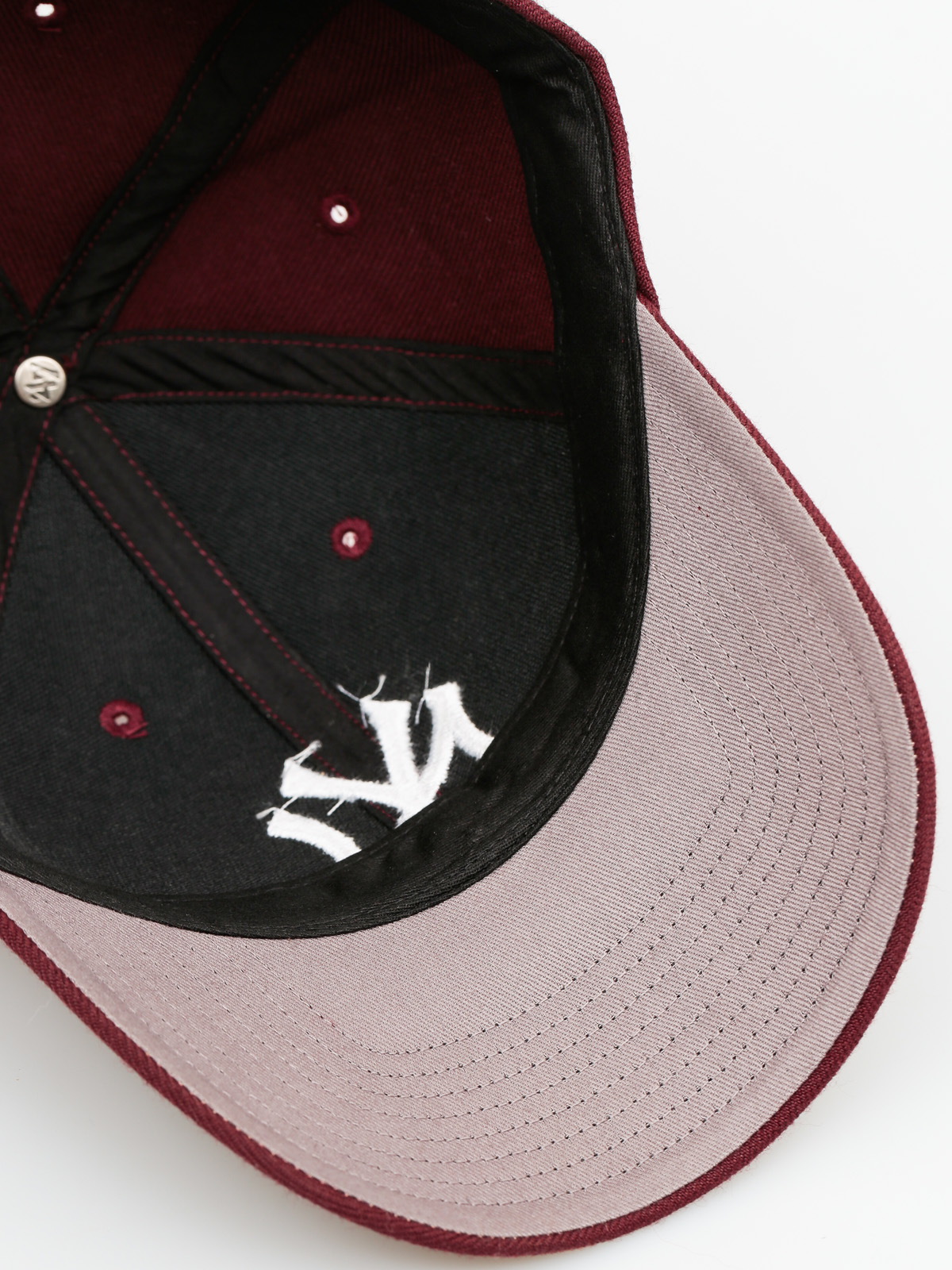 Czapka z daszkiem 47 Brand New York Yankees ZD (maroon)