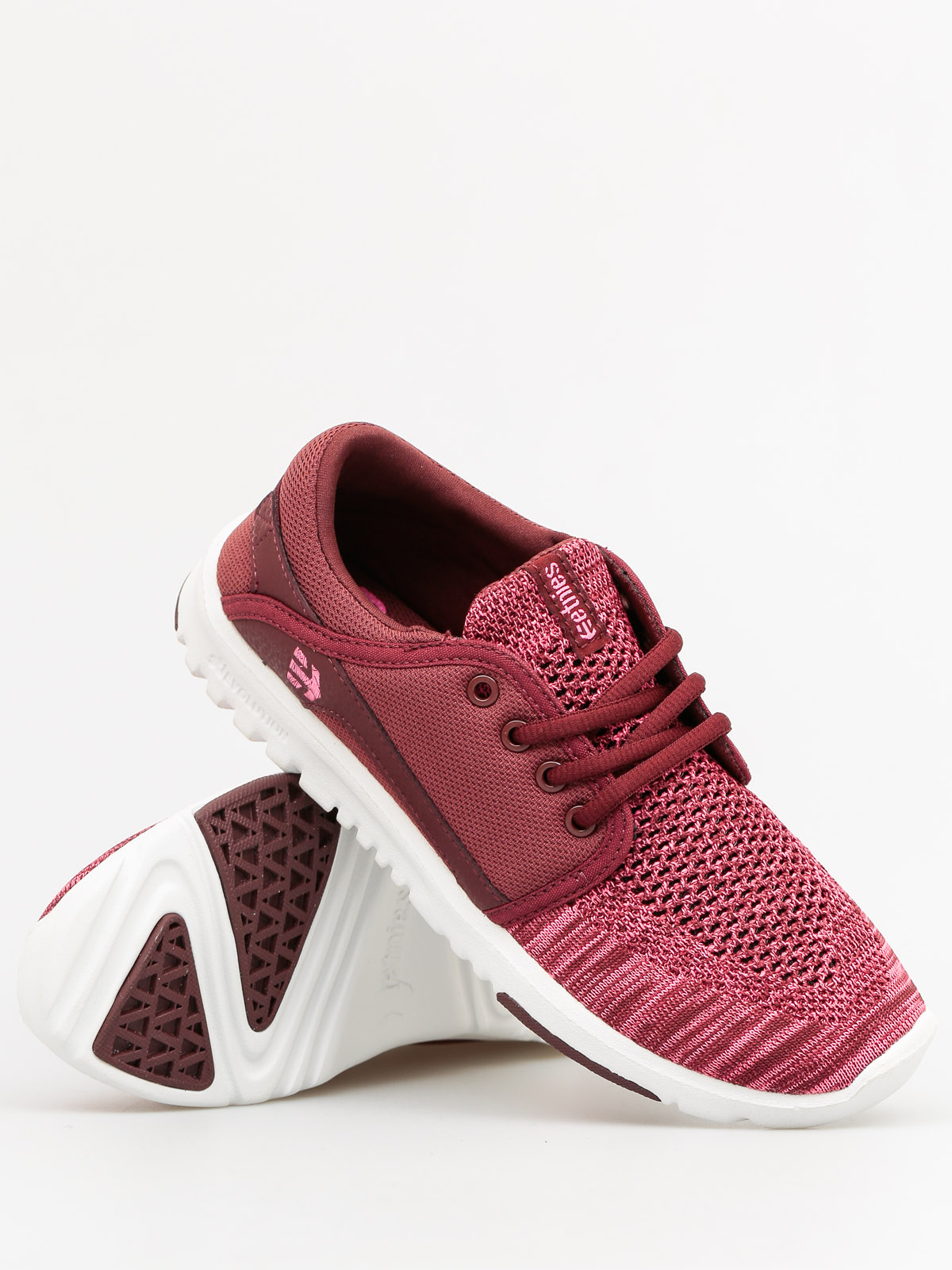 Buty Etnies Scout YB Wmn (burgundy)