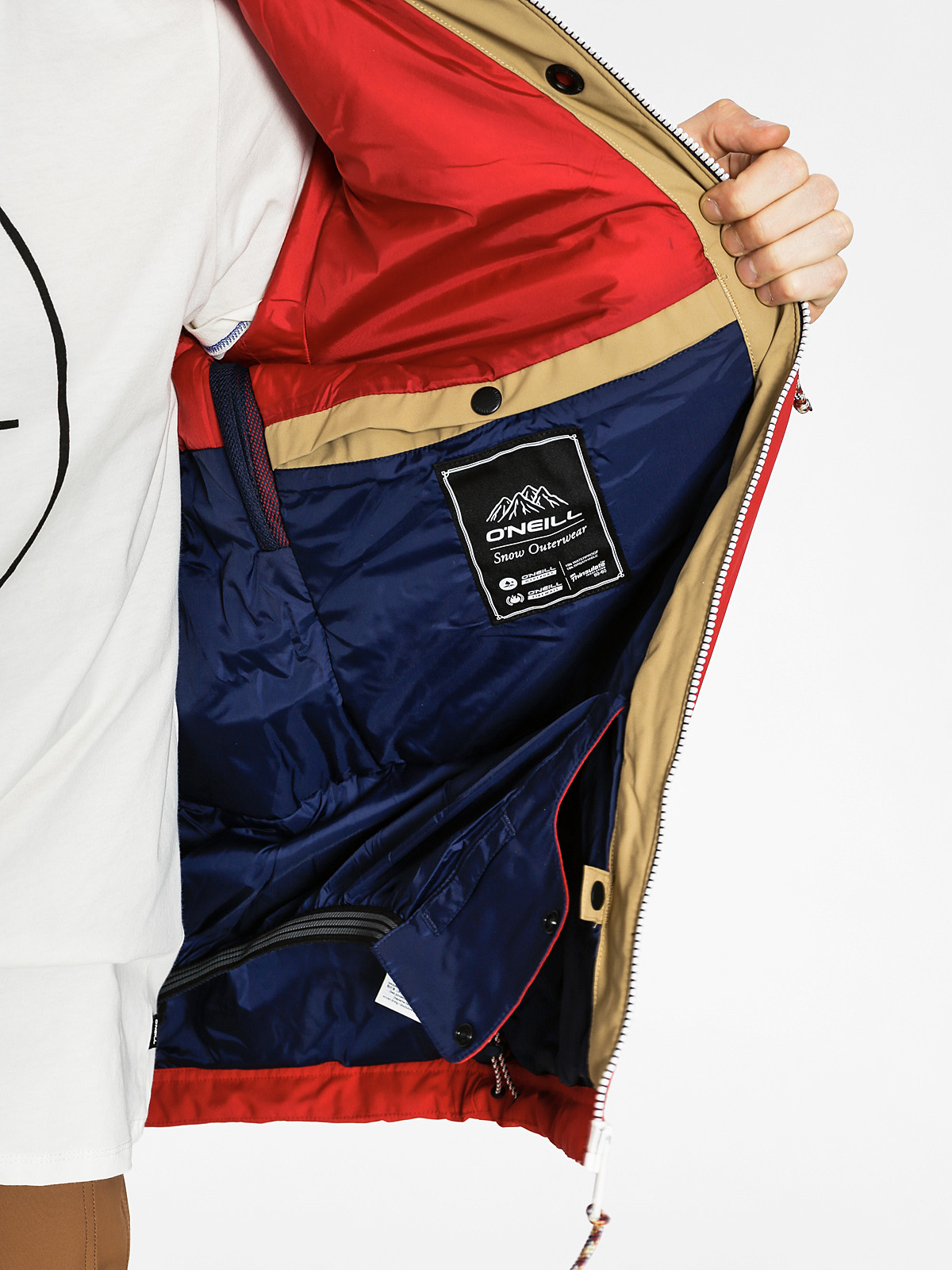 Męska Kurtka snowboardowa O'Neill Exile (scooter red)