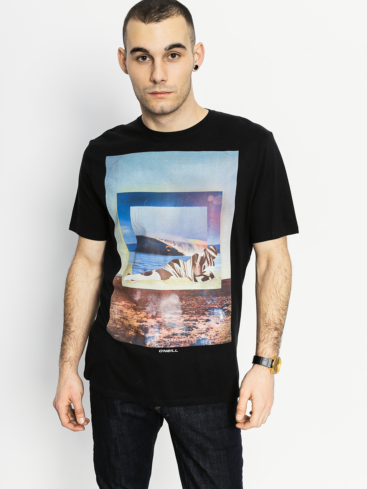 T-shirt O'Neill Framed (black out)