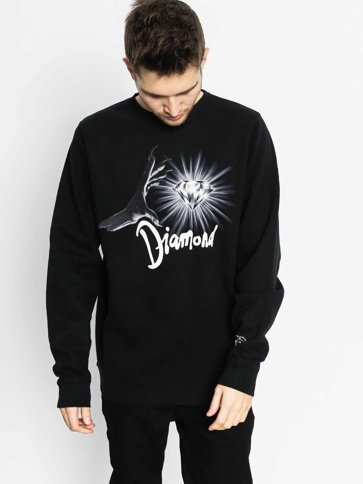Bluza Diamond Supply Co. Underworld (black/white)