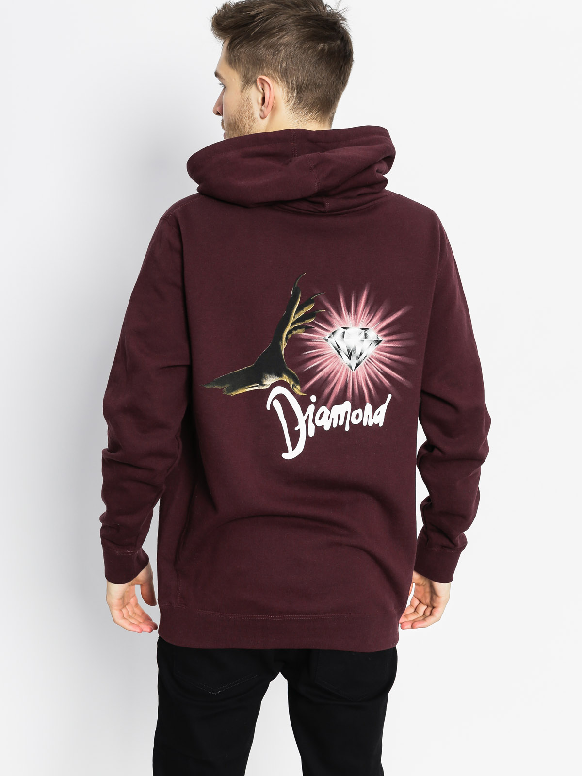 Burgundy diamond hotsell supply hoodie