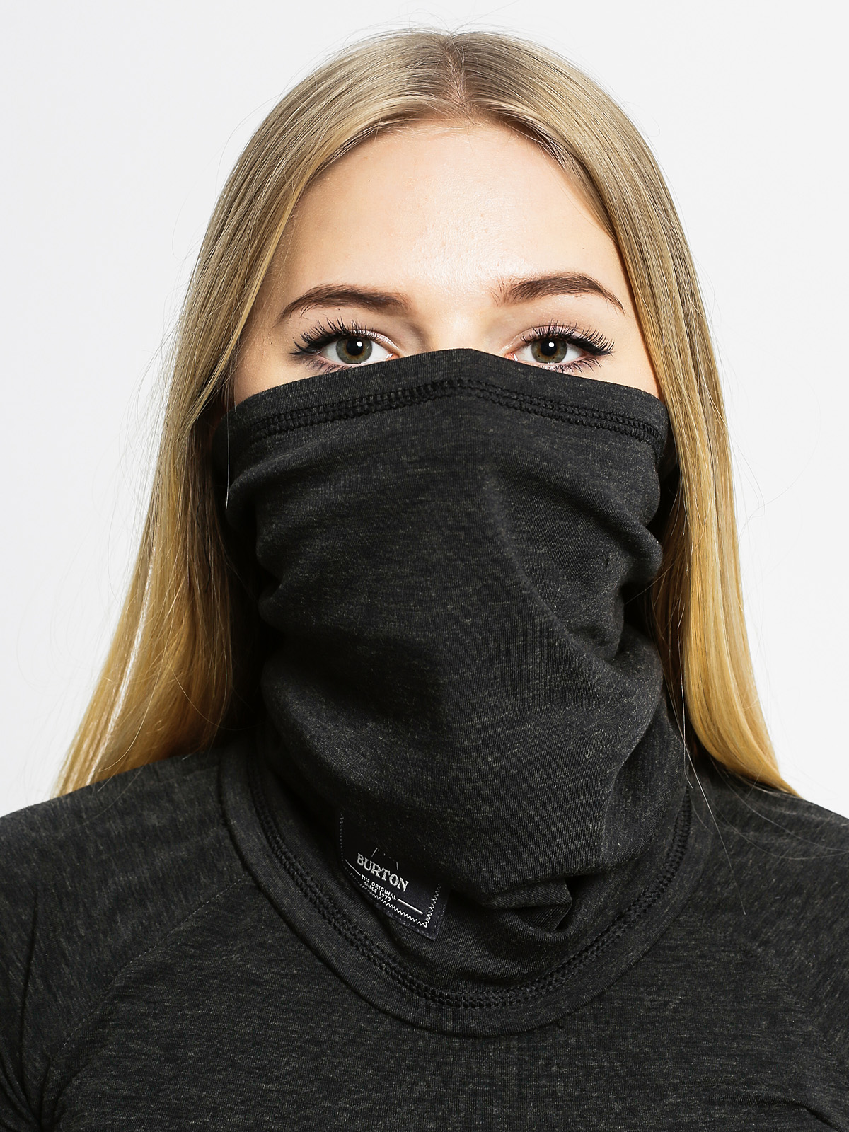 Ocieplacz Burton Dr Wool Nck Wmr Wmn (true black heather/ganja rose)
