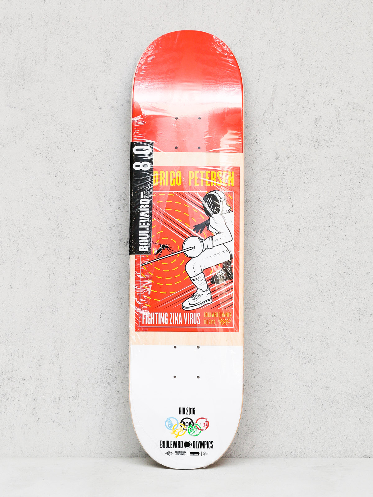 Deck Boulevard Petersen Olympic (red/white)