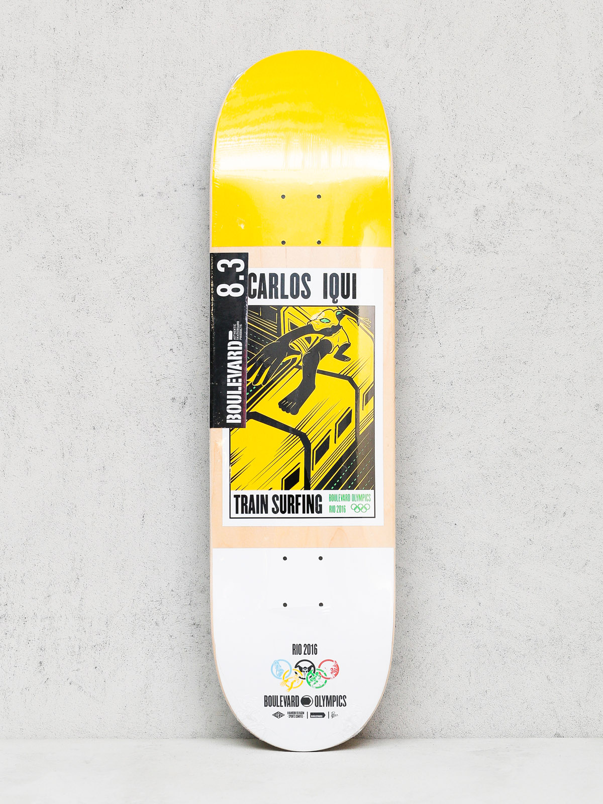 Deck Boulevard Iqui Olimpic (yellow/white)