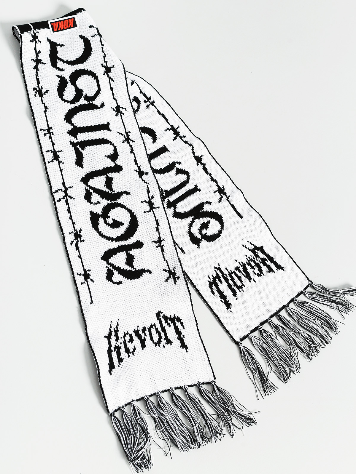 Szalik Koka Barbed Against Revolt (black/white)