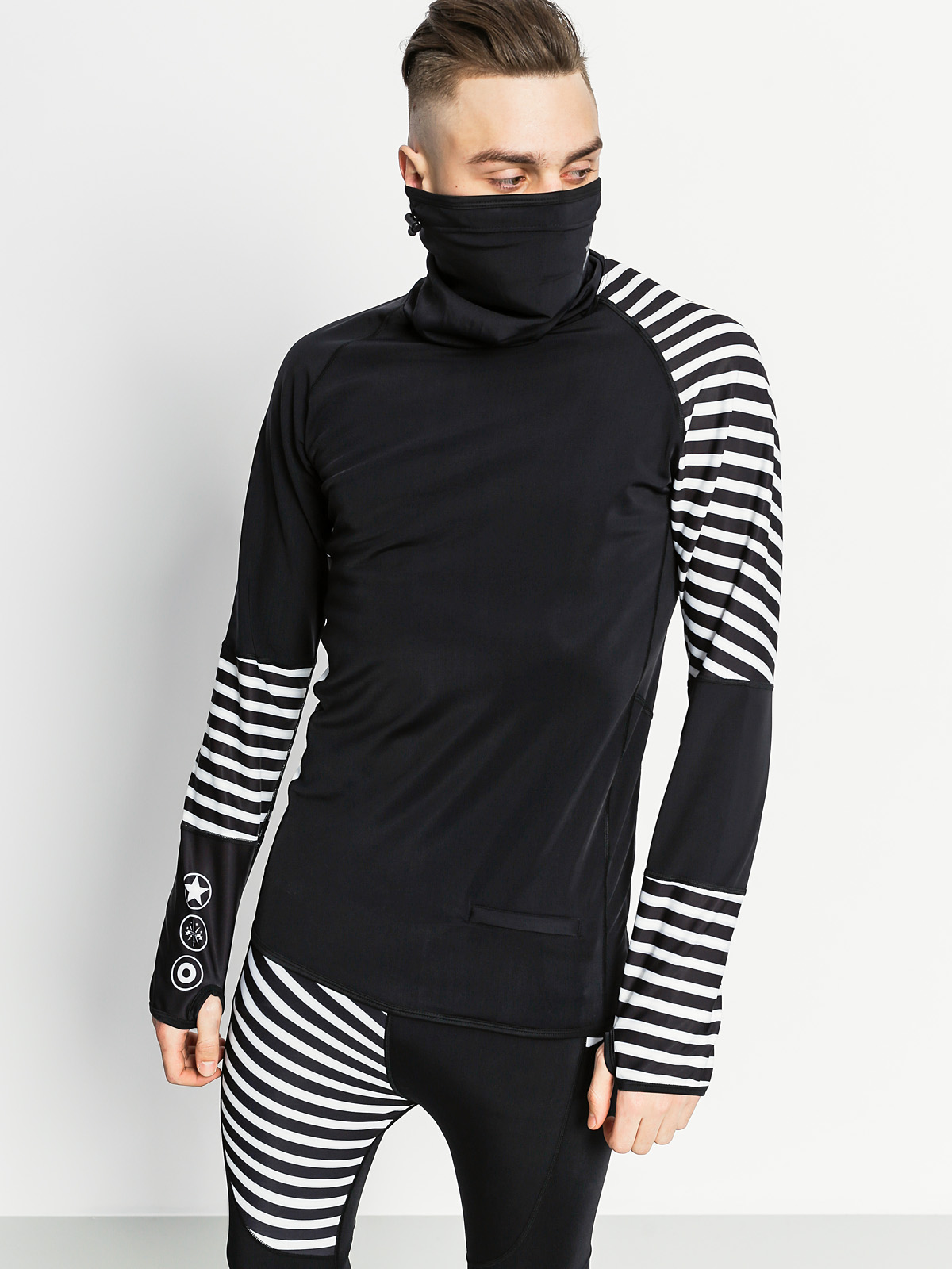 Męski Longsleeve aktywny Majesty Surface Base Layer Top (thunder)