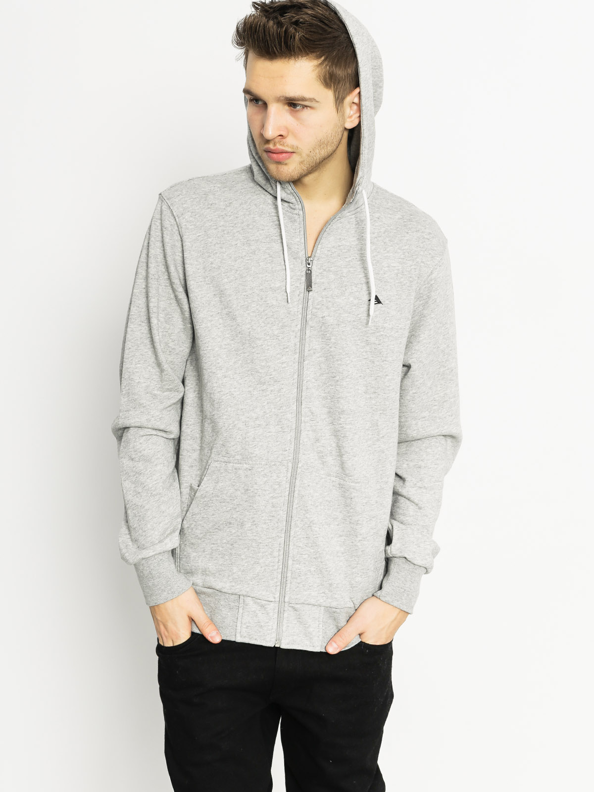 Bluza z kapturem Emerica Triangle 2 ZHD (grey/black)