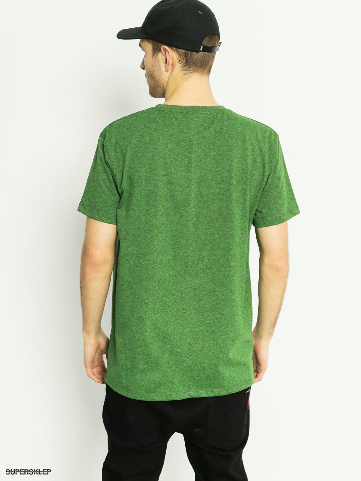 T-shirt Palto Wood Logo green 