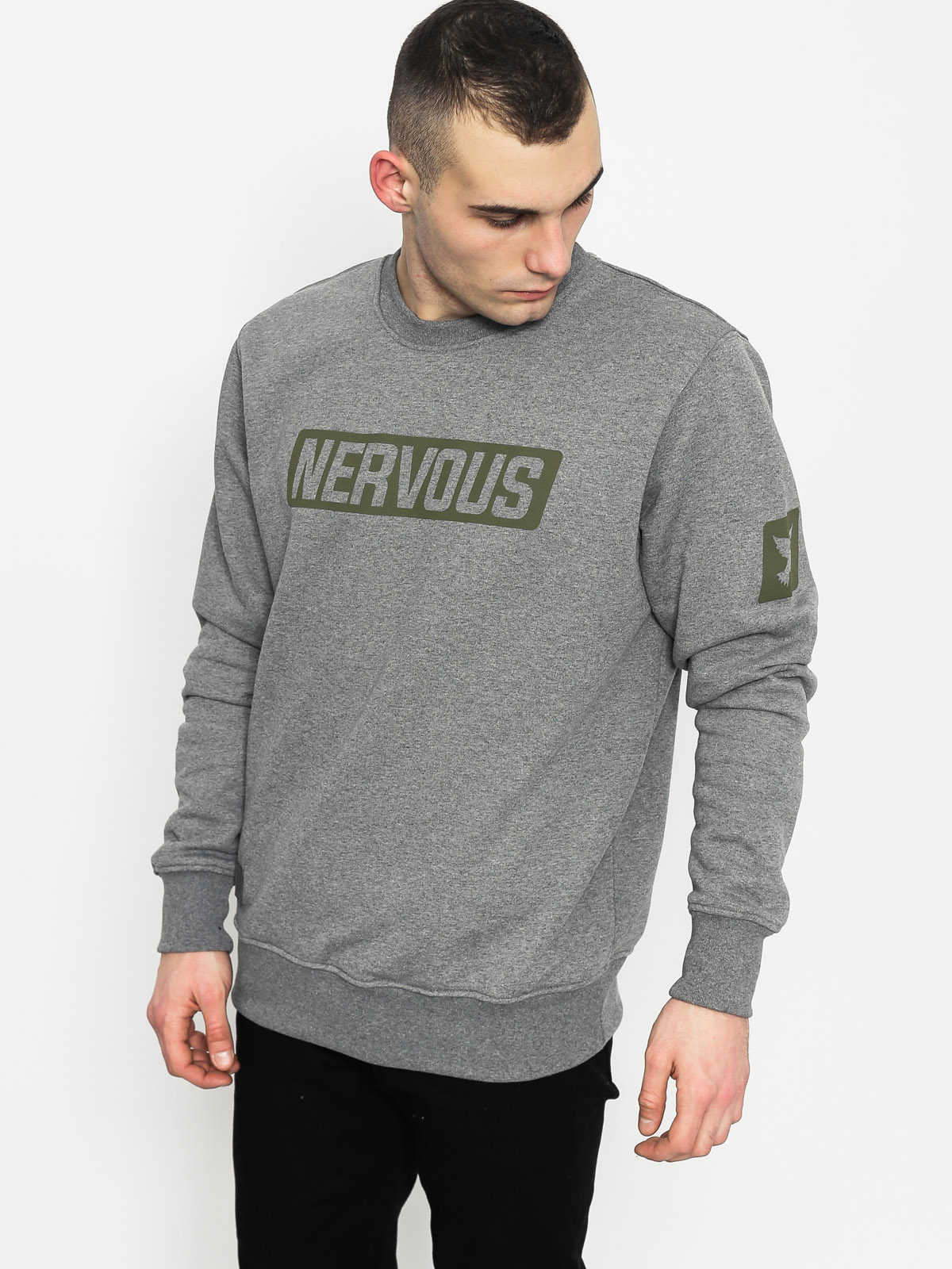 Bluza Nervous Back To (grey)