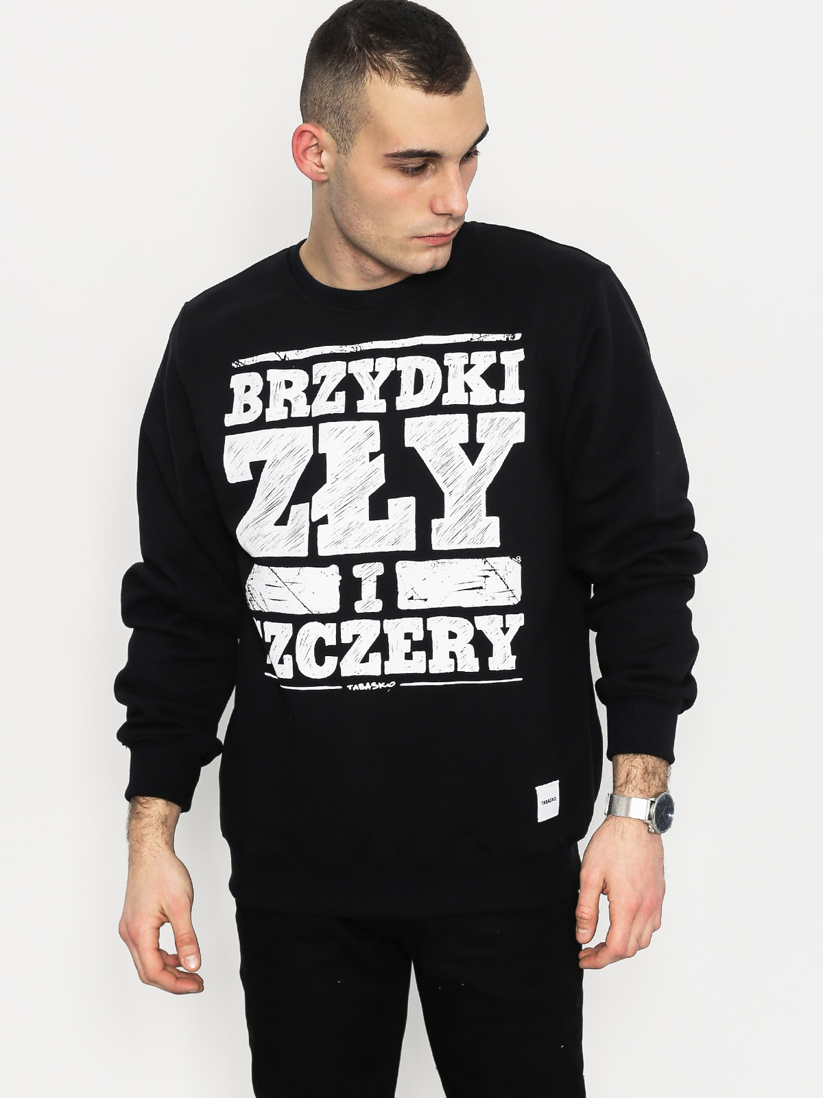 Bluza Tabasko Brzydki Zły I Szczery (black)