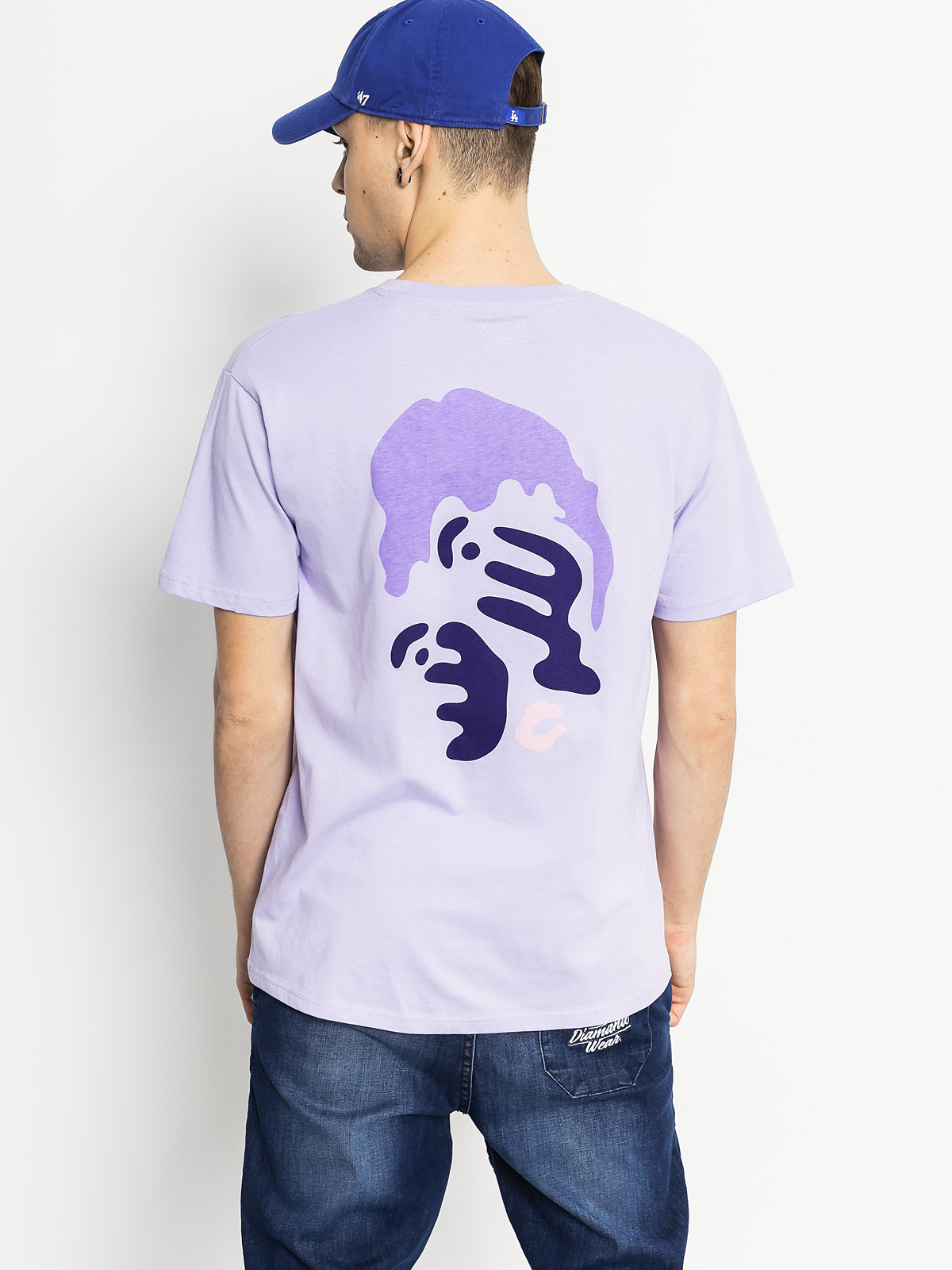 T-shirt Polar Skate Freak Face (lavender)