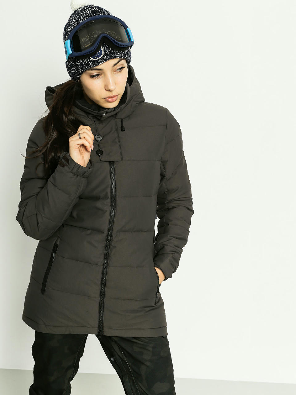 Damska Kurtka snowboardowa Volcom Simi Puff Down (vbk)