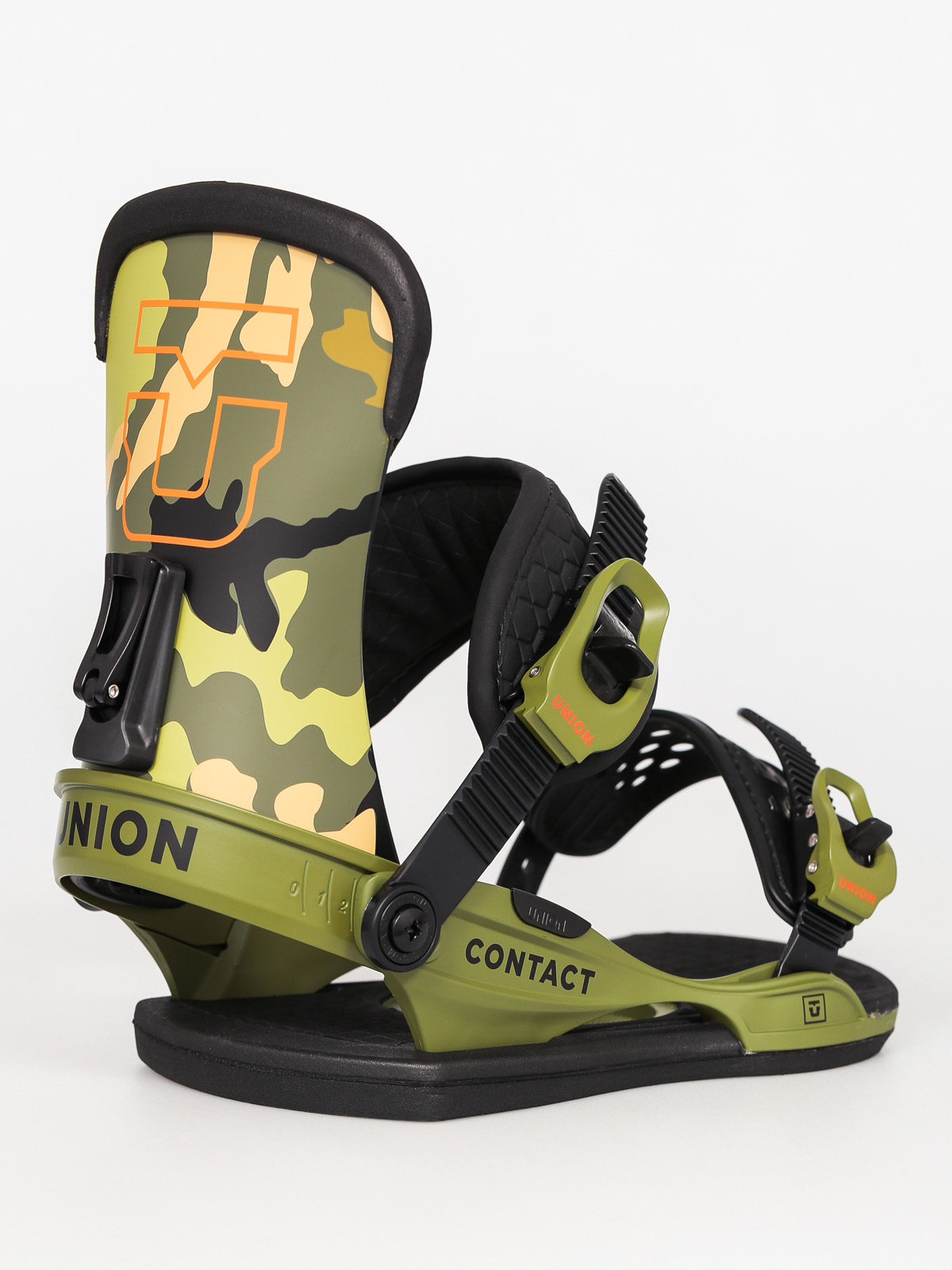 Męskie Wiązania snowboardowe Union Contact (camo)