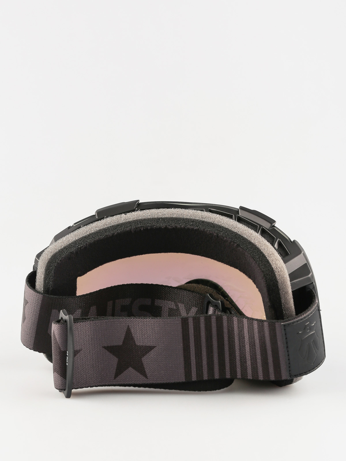 Gogle Majesty Spectrum (matt black/green emerald mirror/clear citrine)