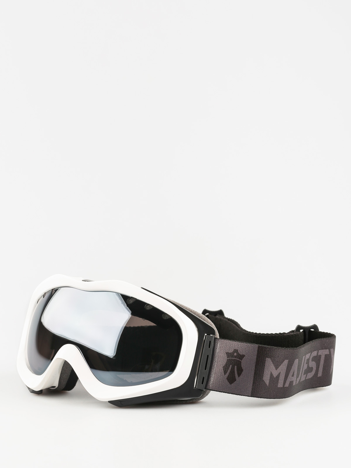 Gogle Majesty Patrol (glossy white/black onyx mirror/clear citrine)