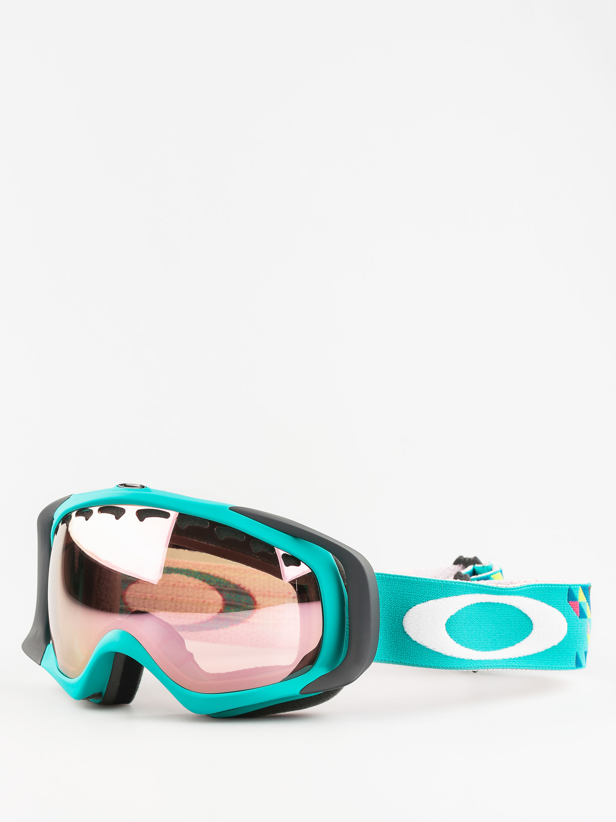 Gogle Oakley Crowbar (tetra chroma teal w/vr50 pink iridium)