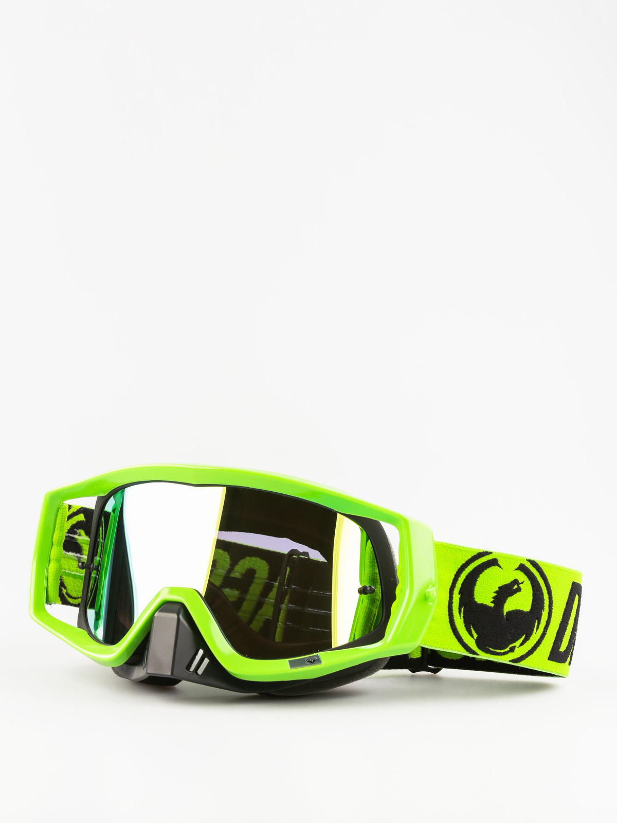Gogle crossowe Dragon Vendetta (3 w/teart off/break green/smoke gold 10pkto)