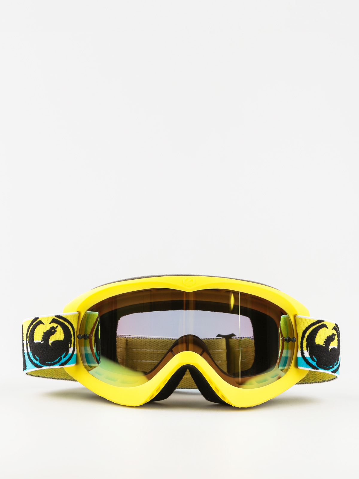 Gogle Dragon MDX (bolt high vis/smokegold clear)