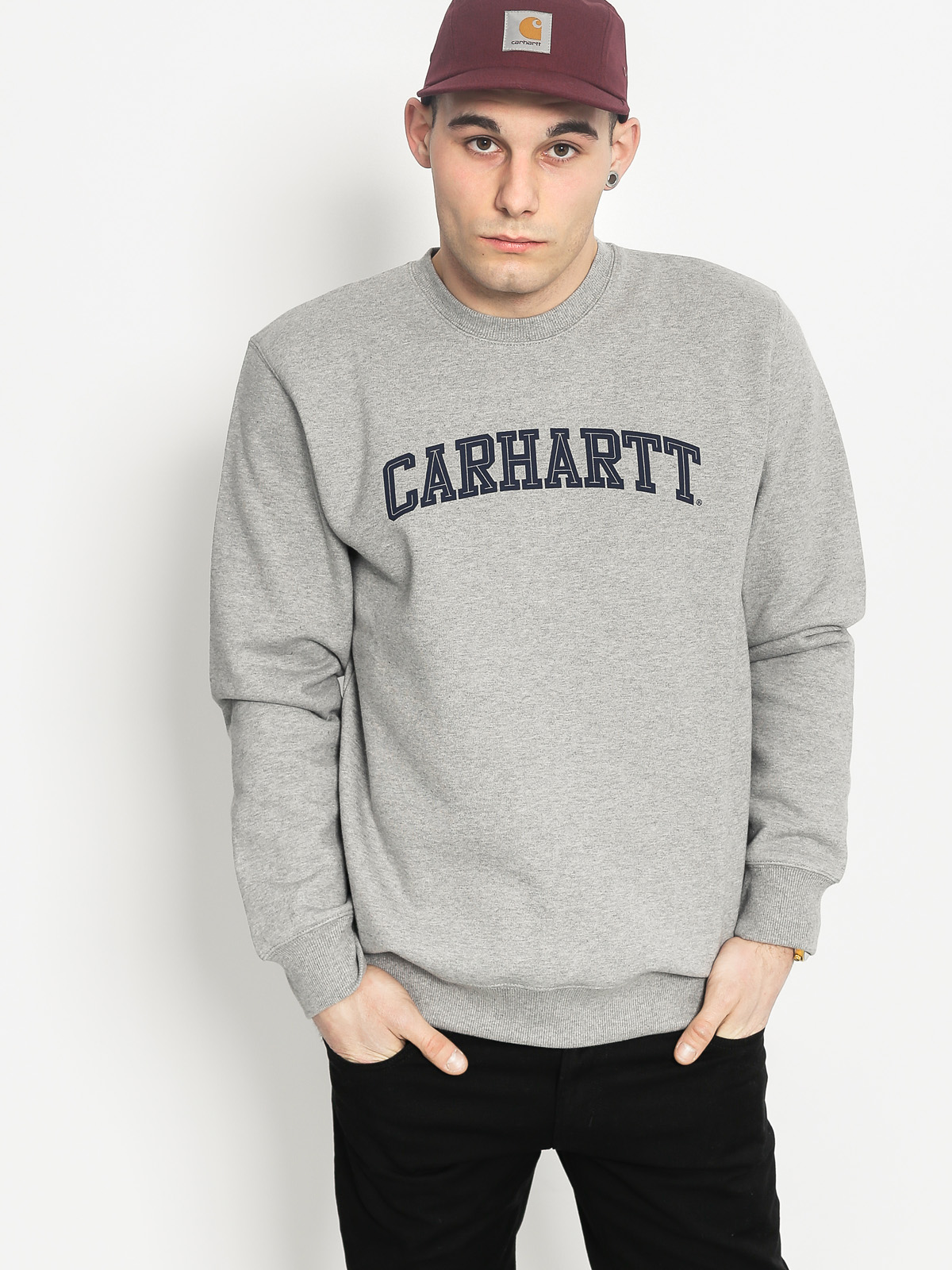 Bluza Carhartt Yale Sweat (grey heather)