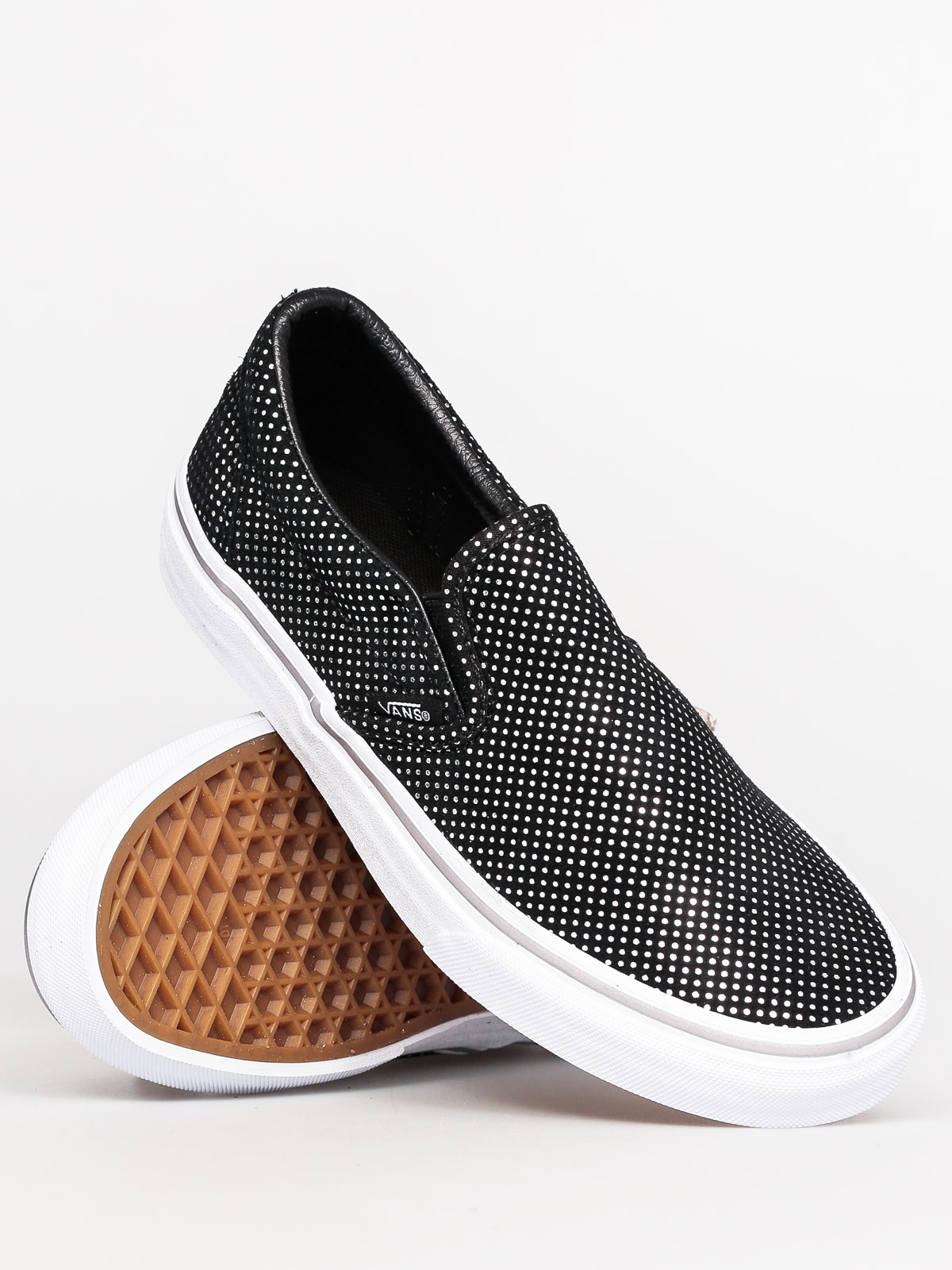 Buty Vans Classic Slip On (metallic dots/silver/black)