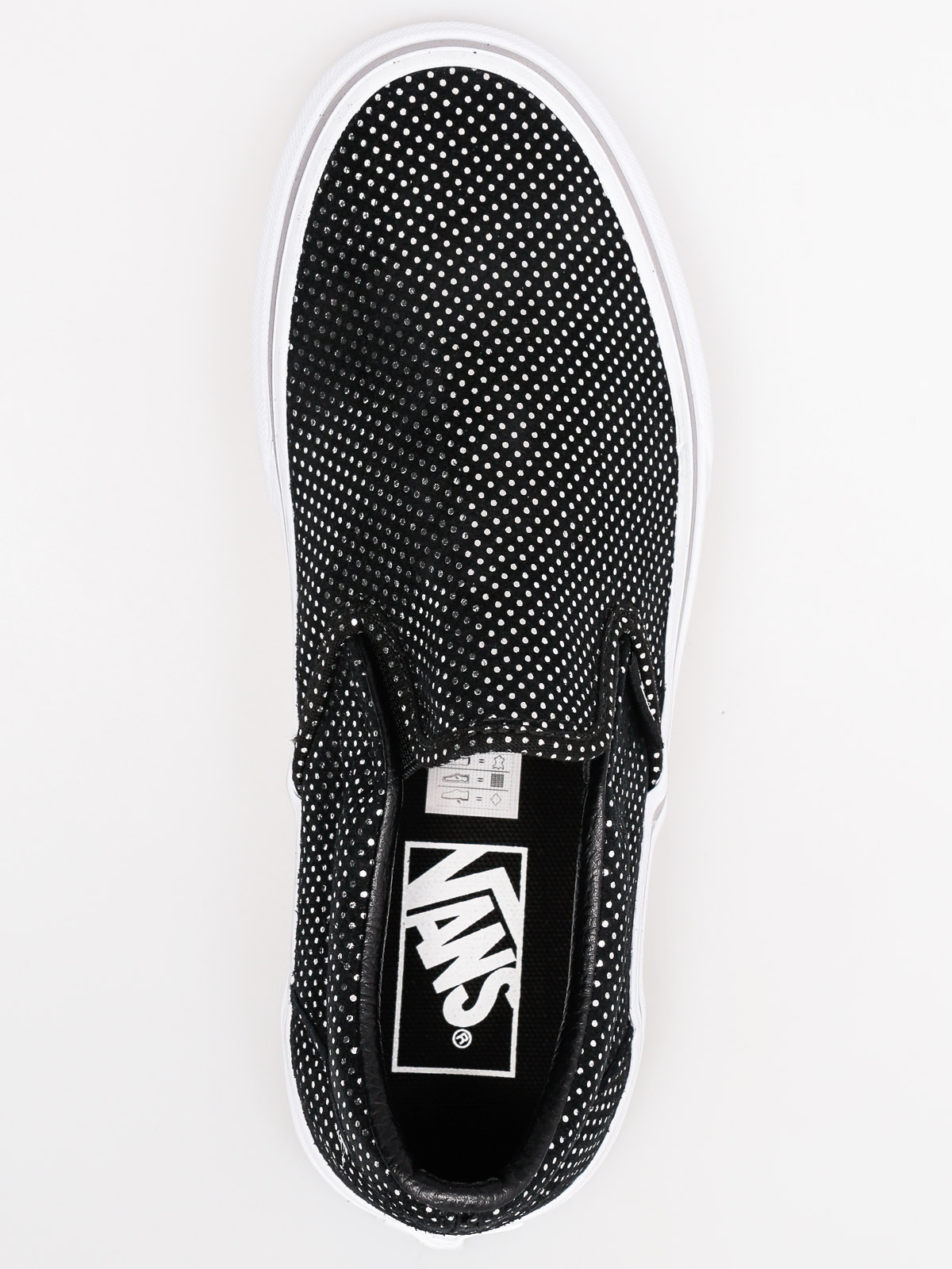 Buty Vans Classic Slip On (metallic dots/silver/black)