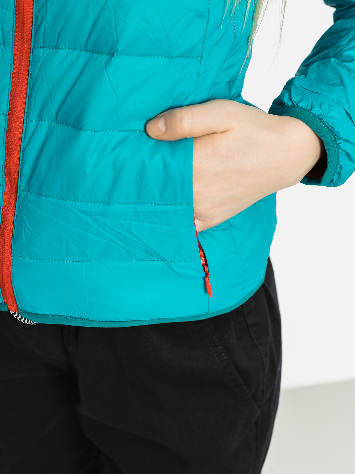 Kurtka Majesty Asgaard Down Wmn (turquoise/red)