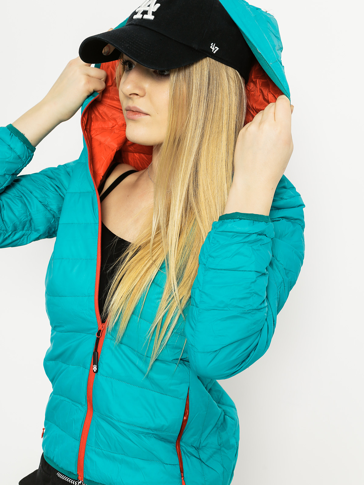 Kurtka Majesty Asgaard Down Wmn (turquoise/red)