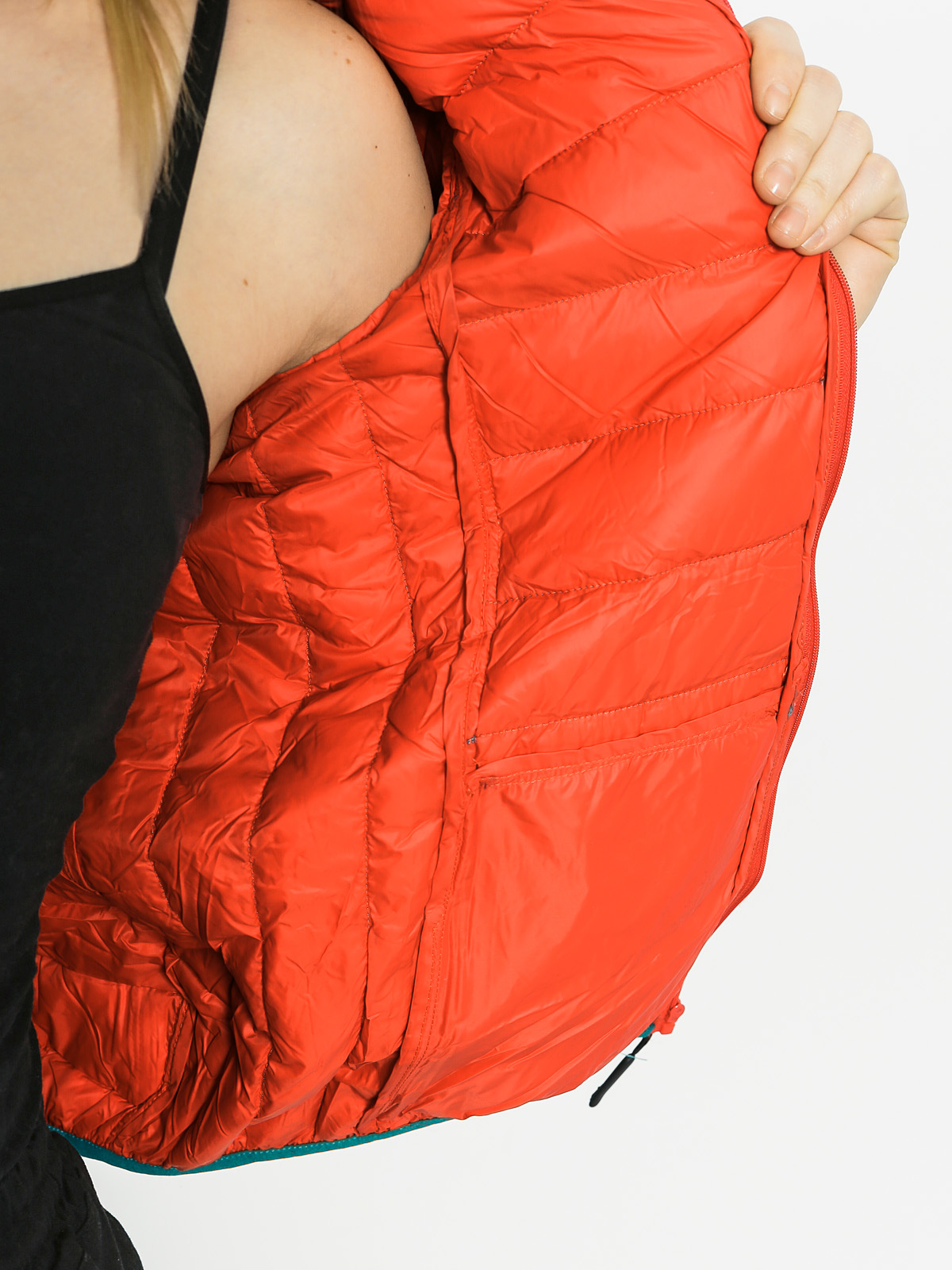 Kurtka Majesty Asgaard Down Wmn (turquoise/red)