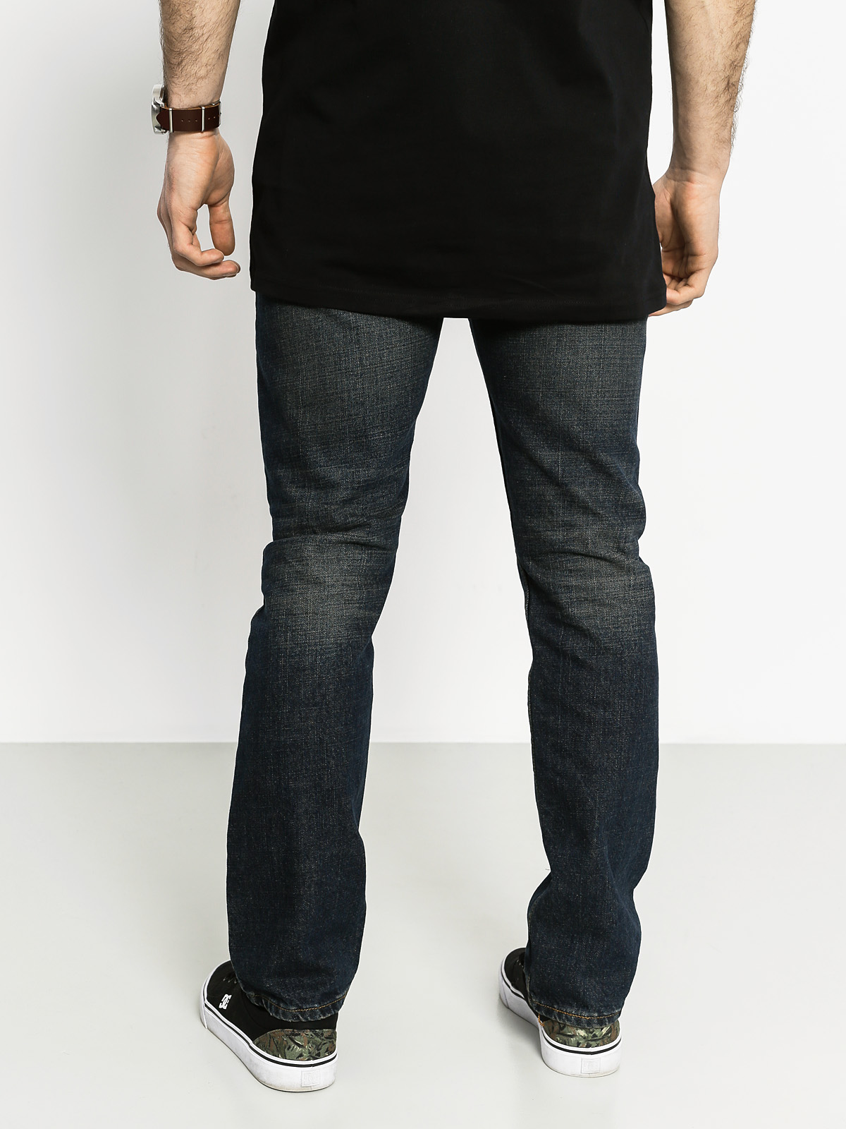 Spodnie Vans V76 Skinny II (vintage blue)