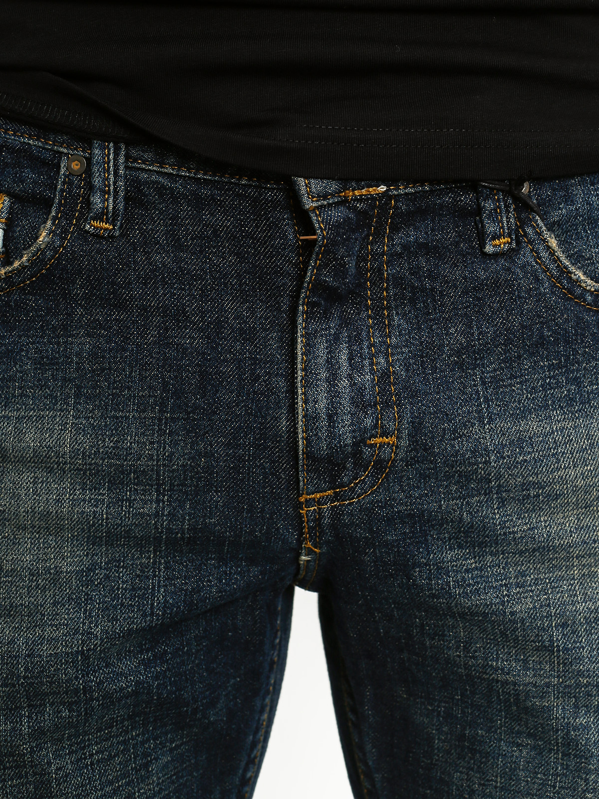 Spodnie Vans V76 Skinny II (vintage blue)