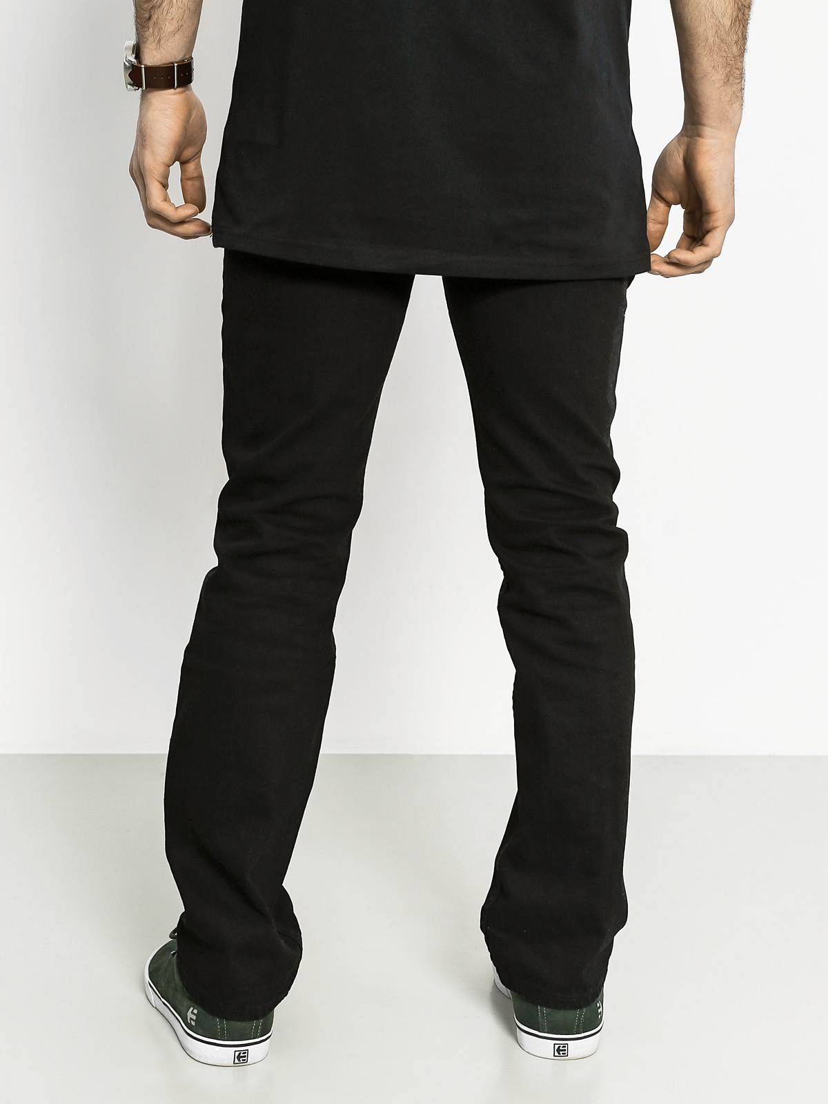 Spodnie Vans V16 Slim (overdye black)