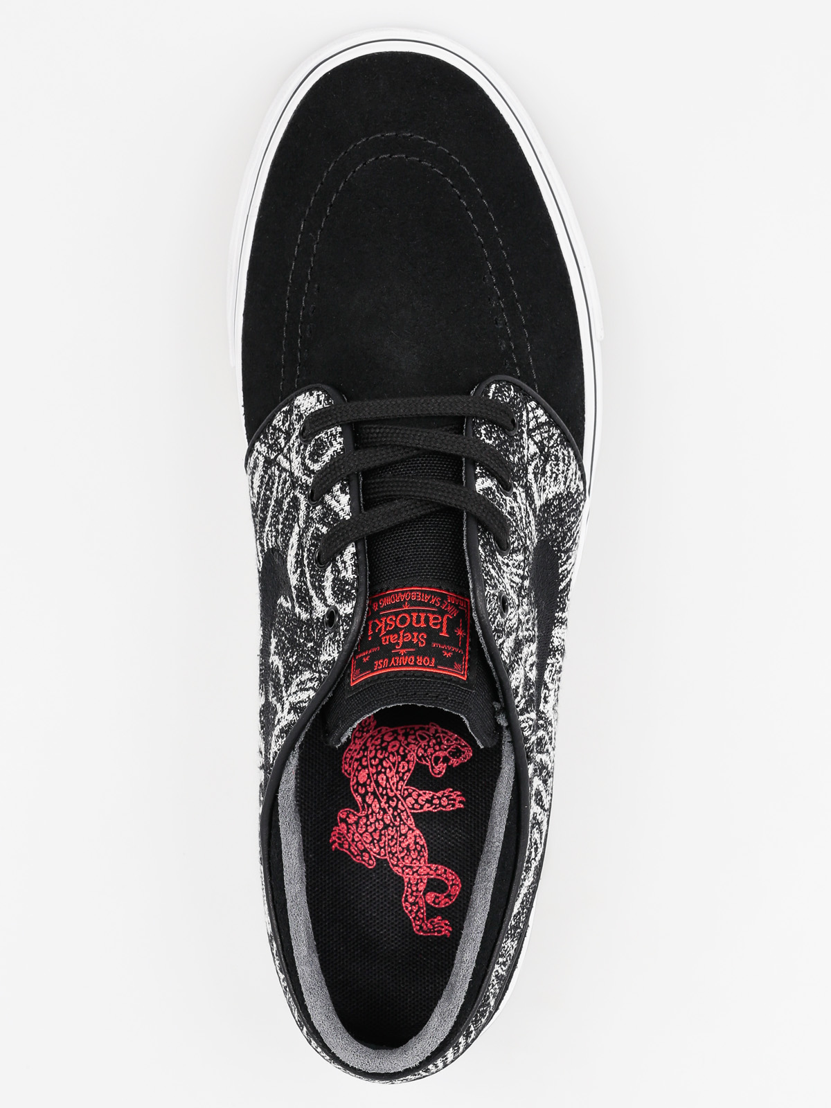 Buty Nike SB Zoom Stefan Janoski (black/black max orange white)
