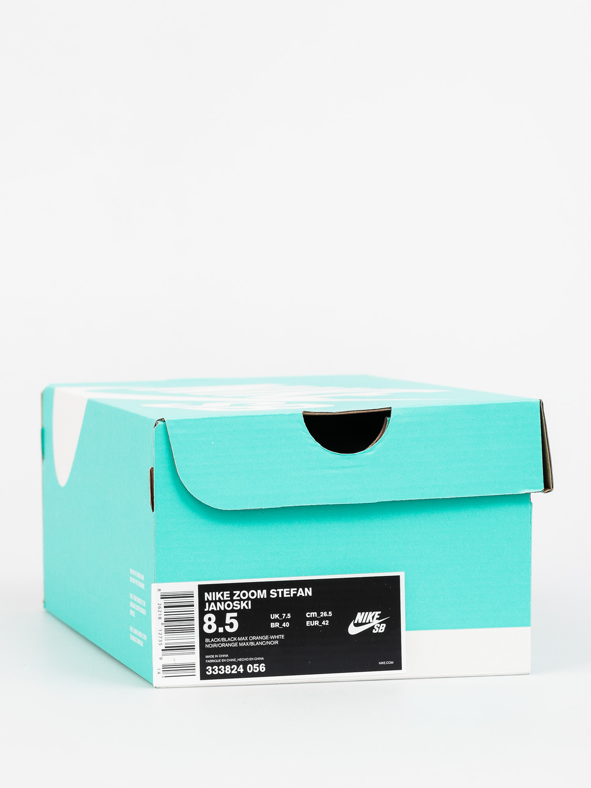 Buty Nike SB Zoom Stefan Janoski (black/black max orange white)