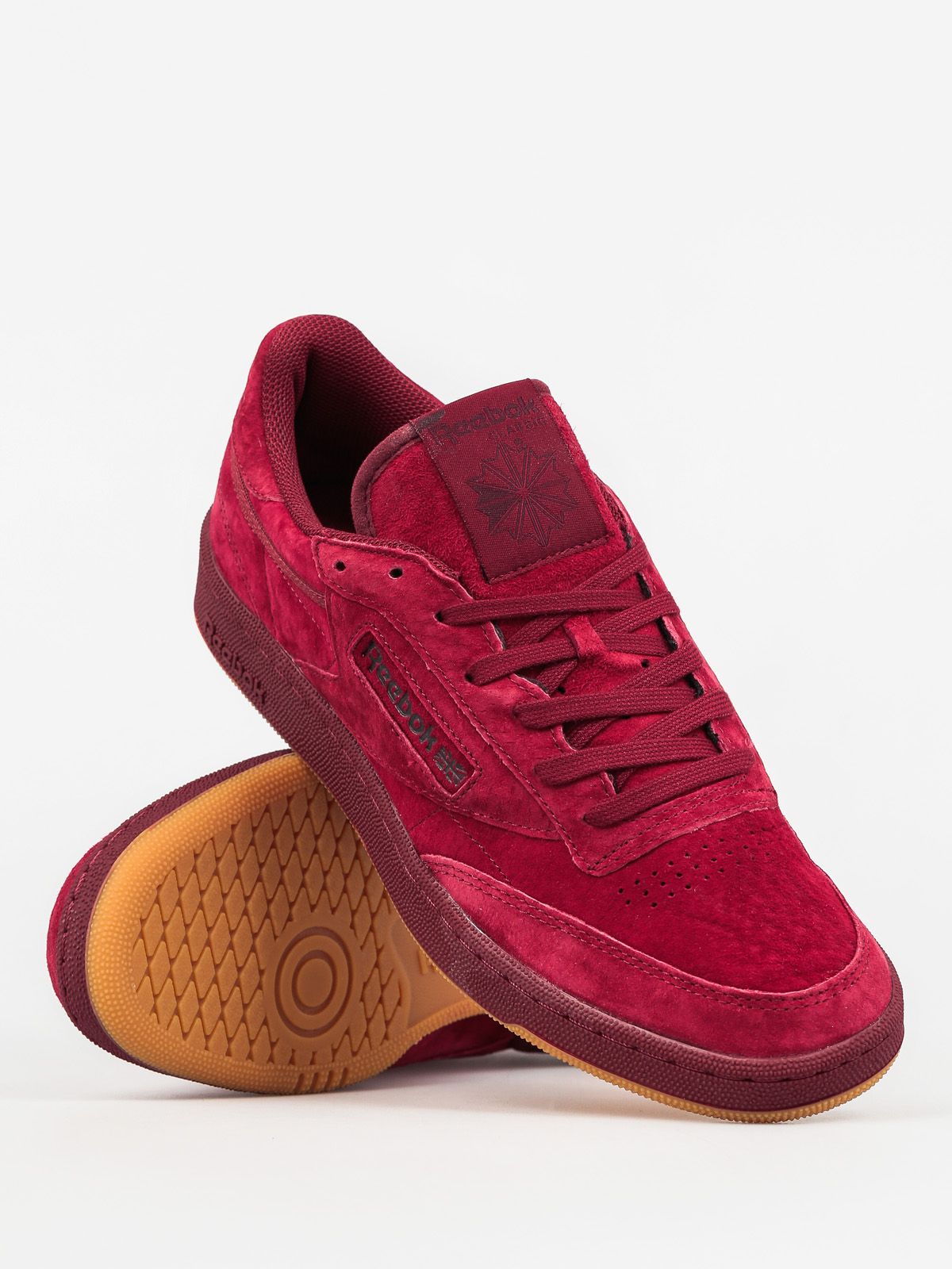 Buty Reebok Club C 85 Tg (cllgt burgundy dark red)