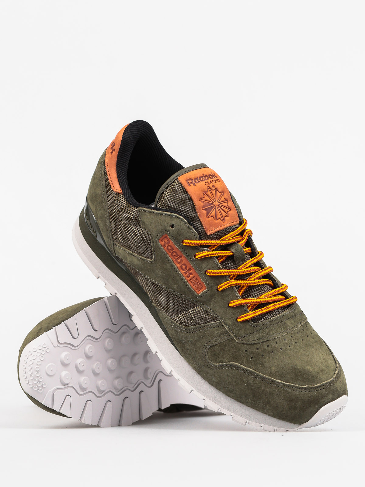 Buty Reebok Classic Leather Ol (poplar green/steel/gold)