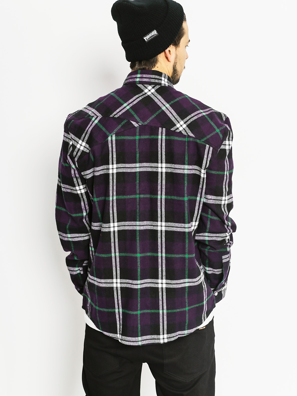 Koszula Malita Classic (purple/black)