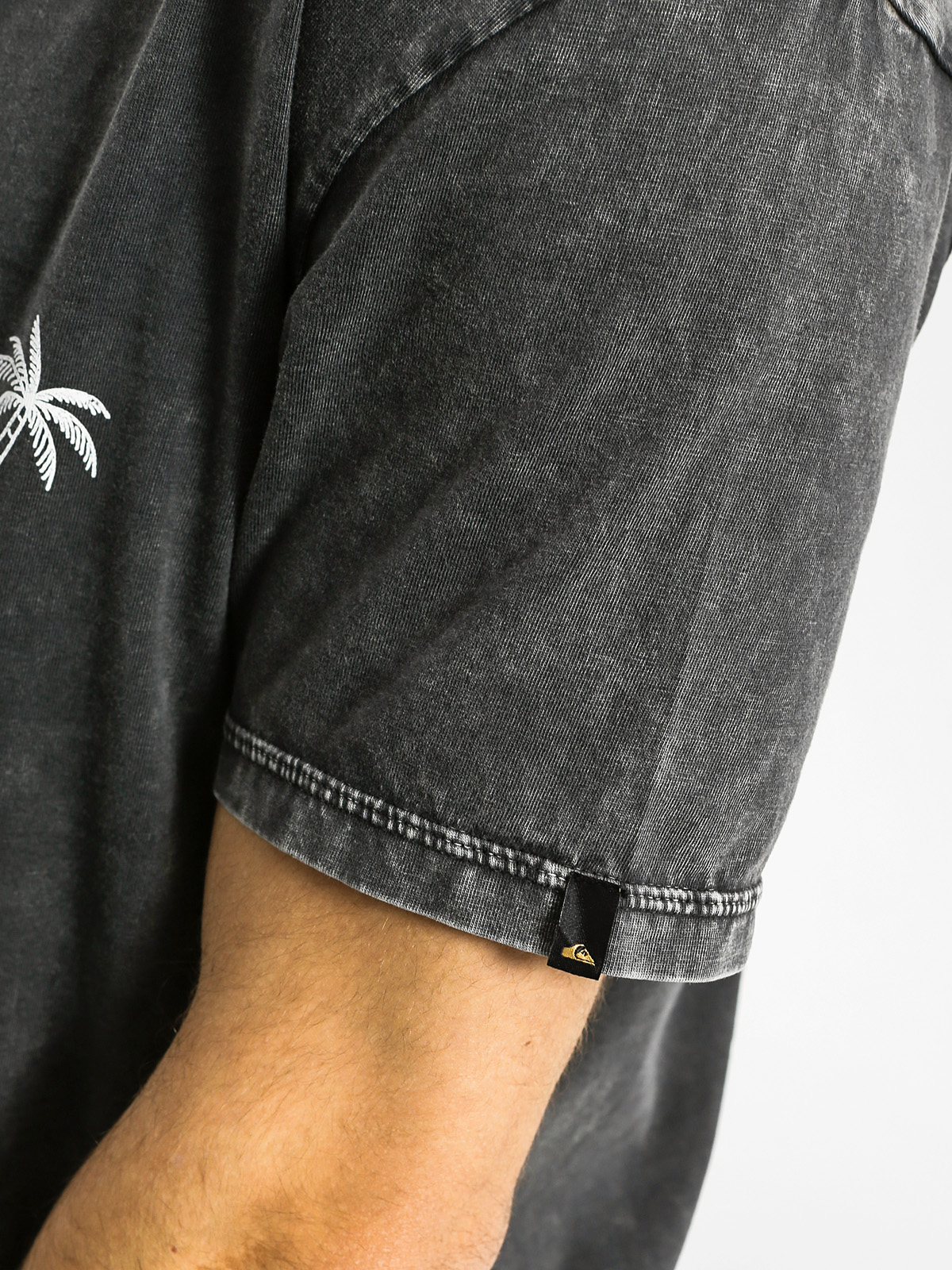 T-shirt Quiksilver Palm Skull (charcoal)