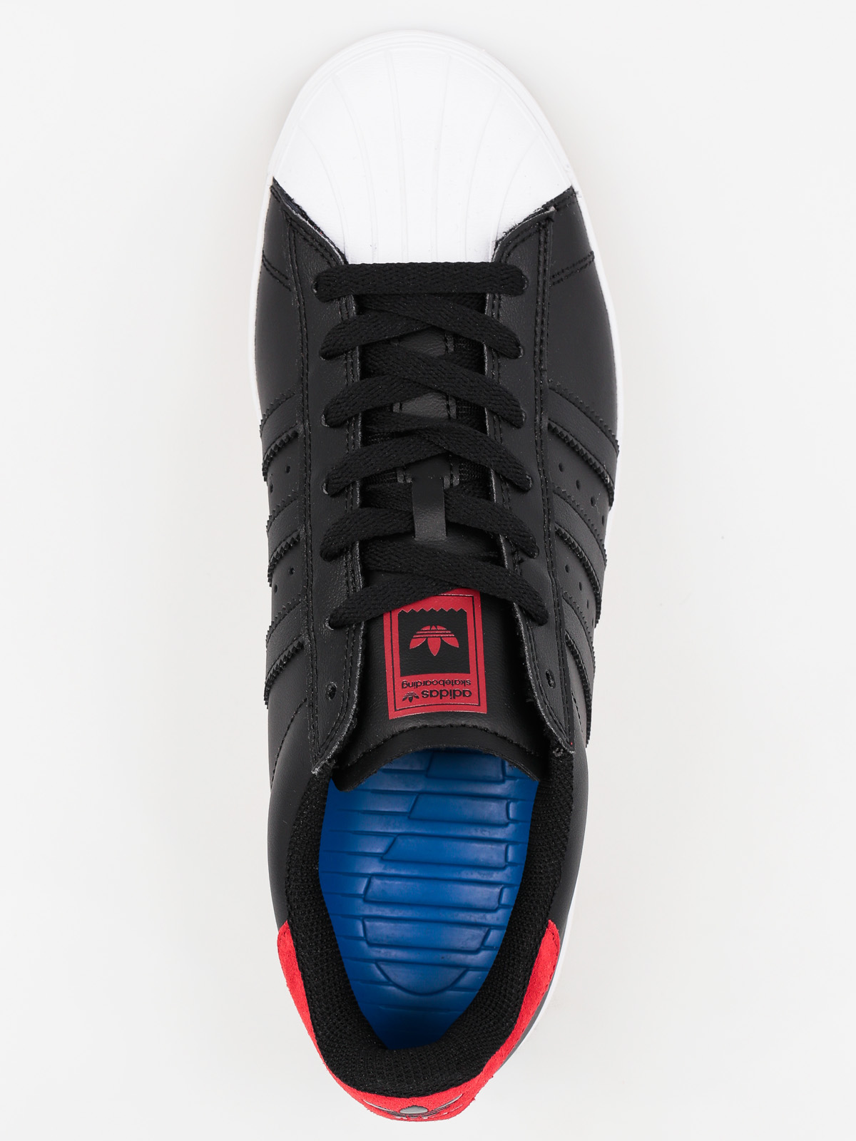 Buty adidas Superstar Vulc Adv (cblack/scarle/ftwwht)