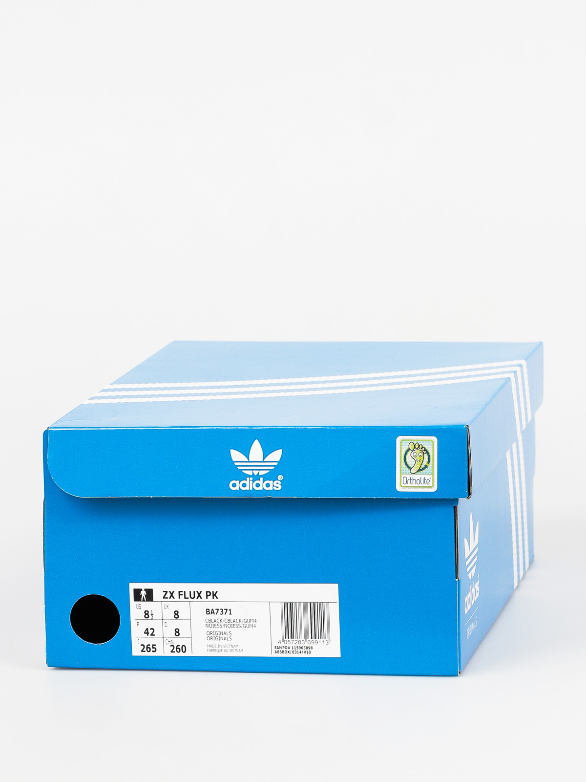 Buty adidas Zx Flux Pk (cblack/cblack/gum4)