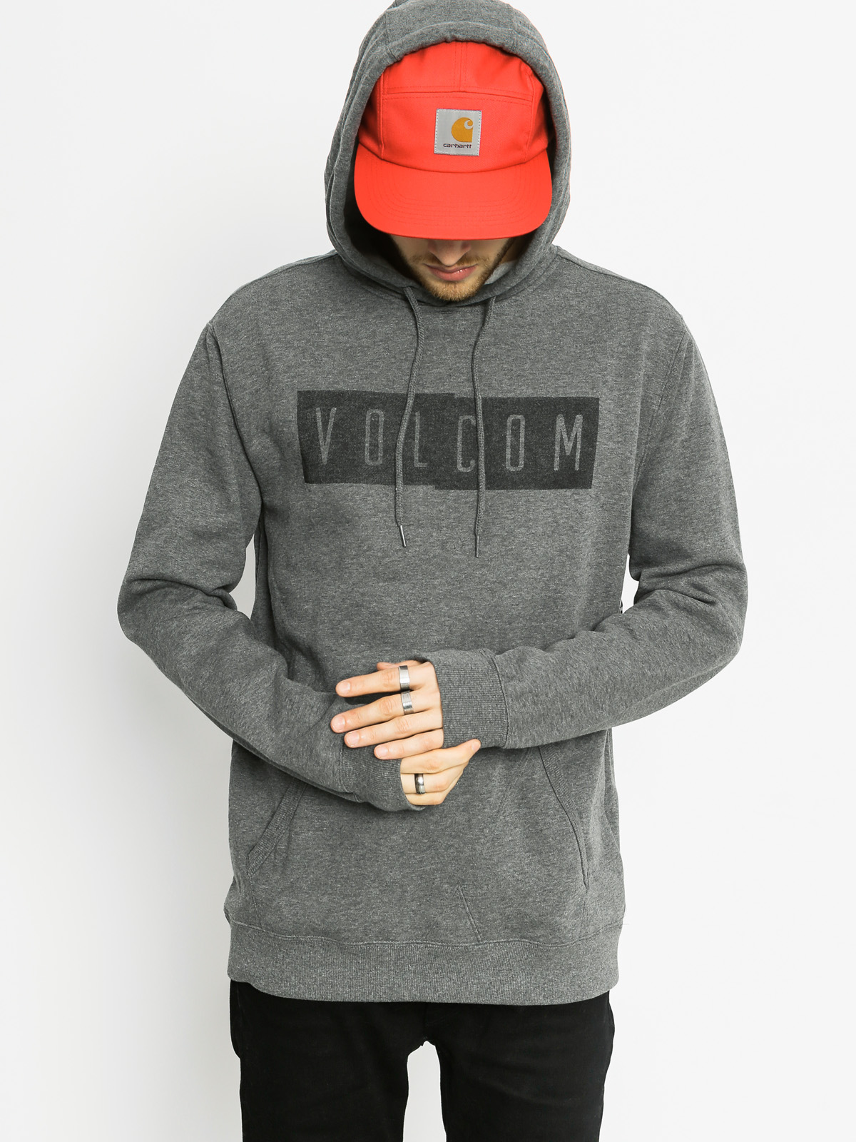 Bluza z kapturem Volcom Mendel HD (dgr)