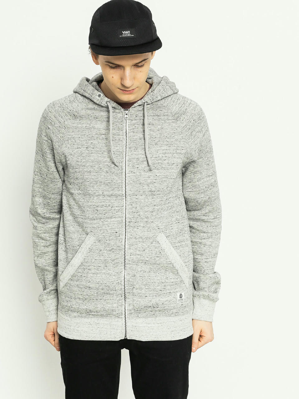 Bluza z kapturem Element Meridian ZHD (grey heather)