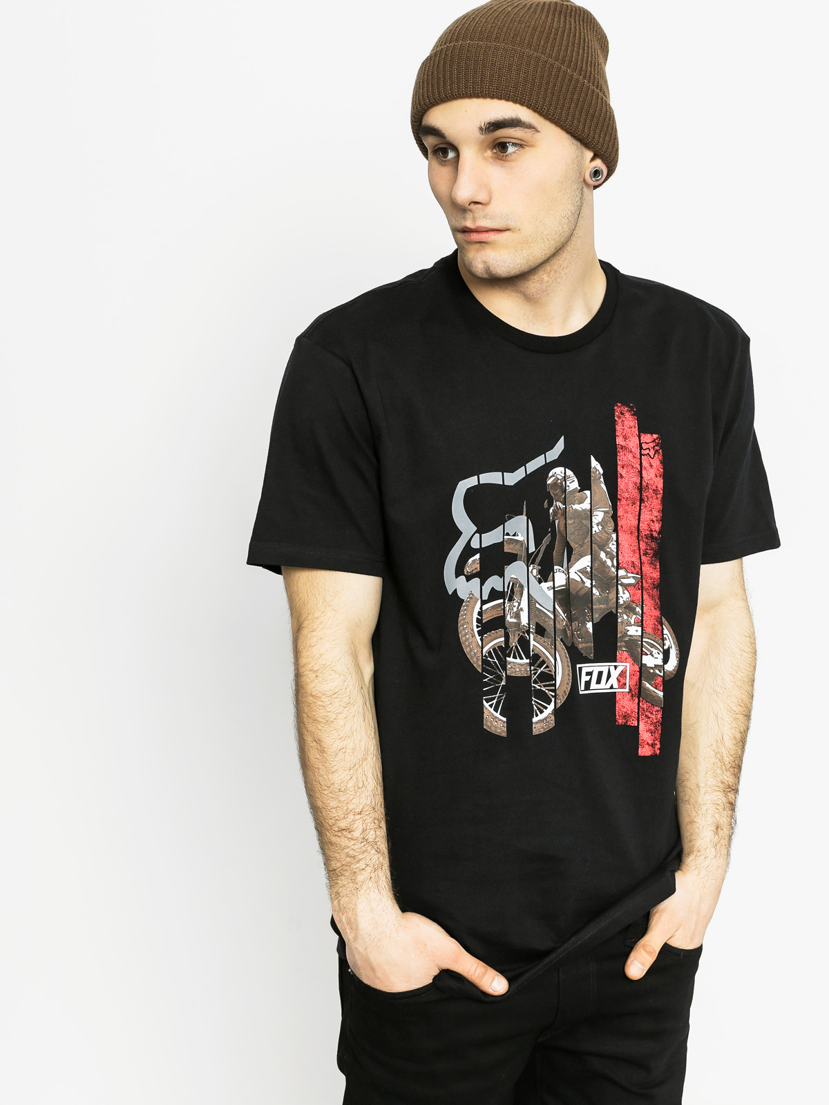 T-shirt Fox Getting Even (black)