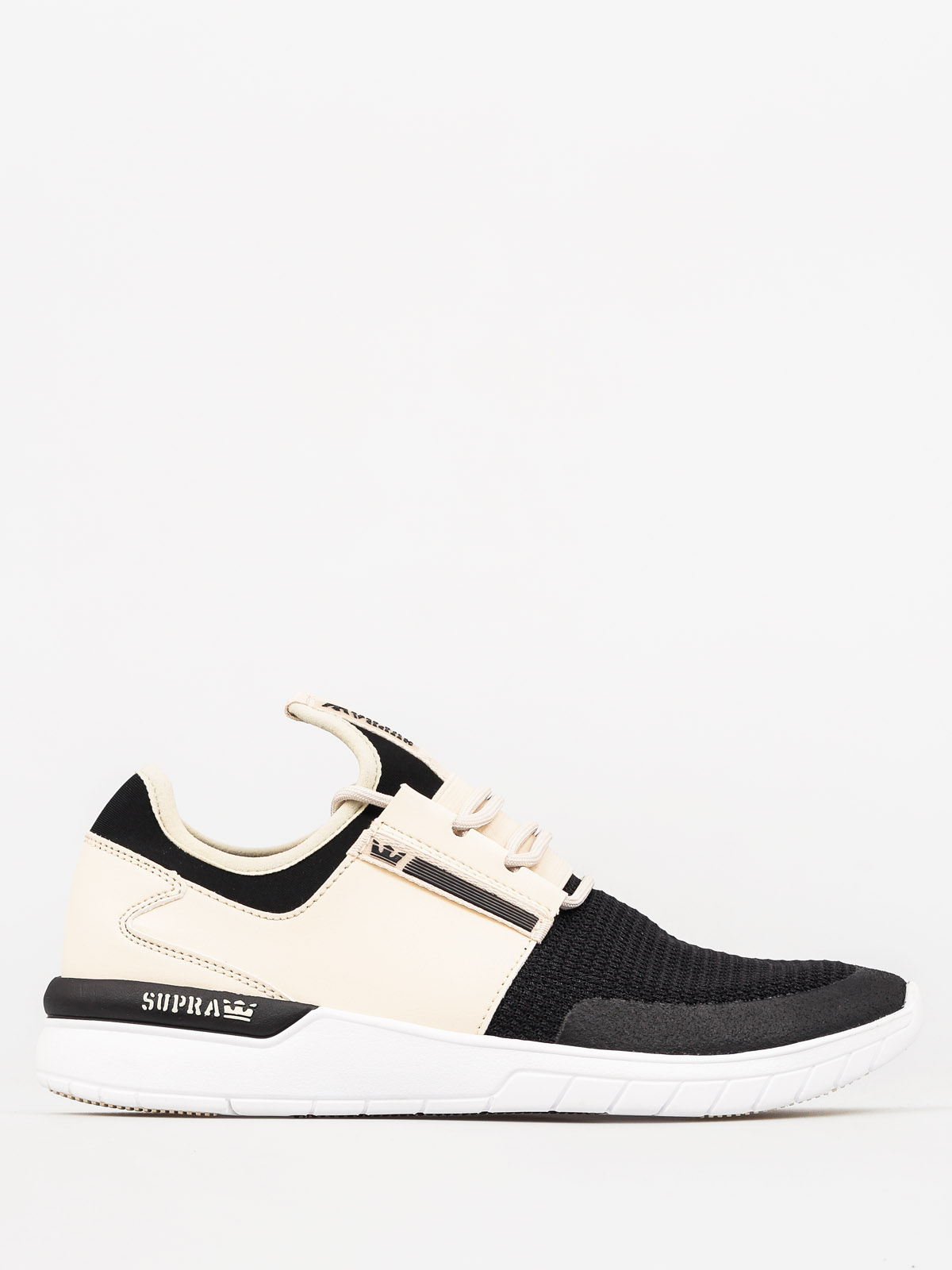 Buty Supra Flow Run (cream/black white)