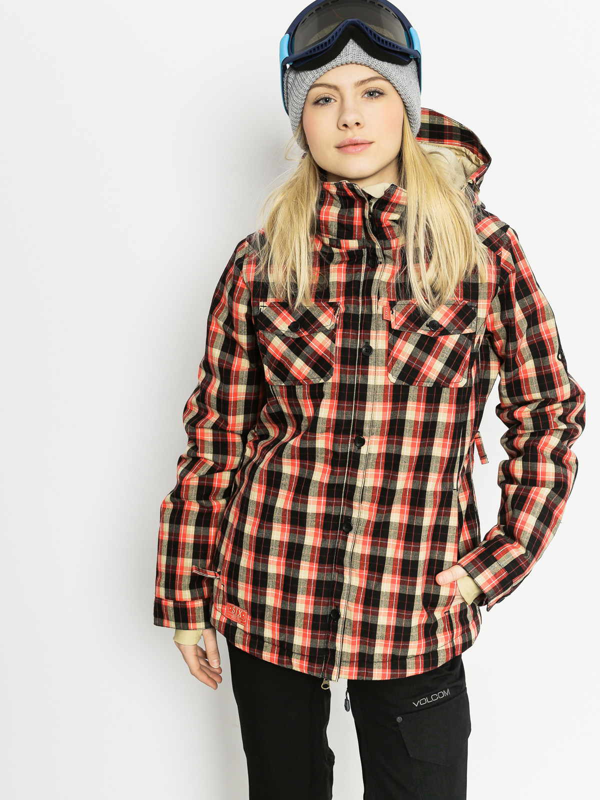 Damska Kurtka snowboardowa 686 Reserved Tonic Ins (water melon)