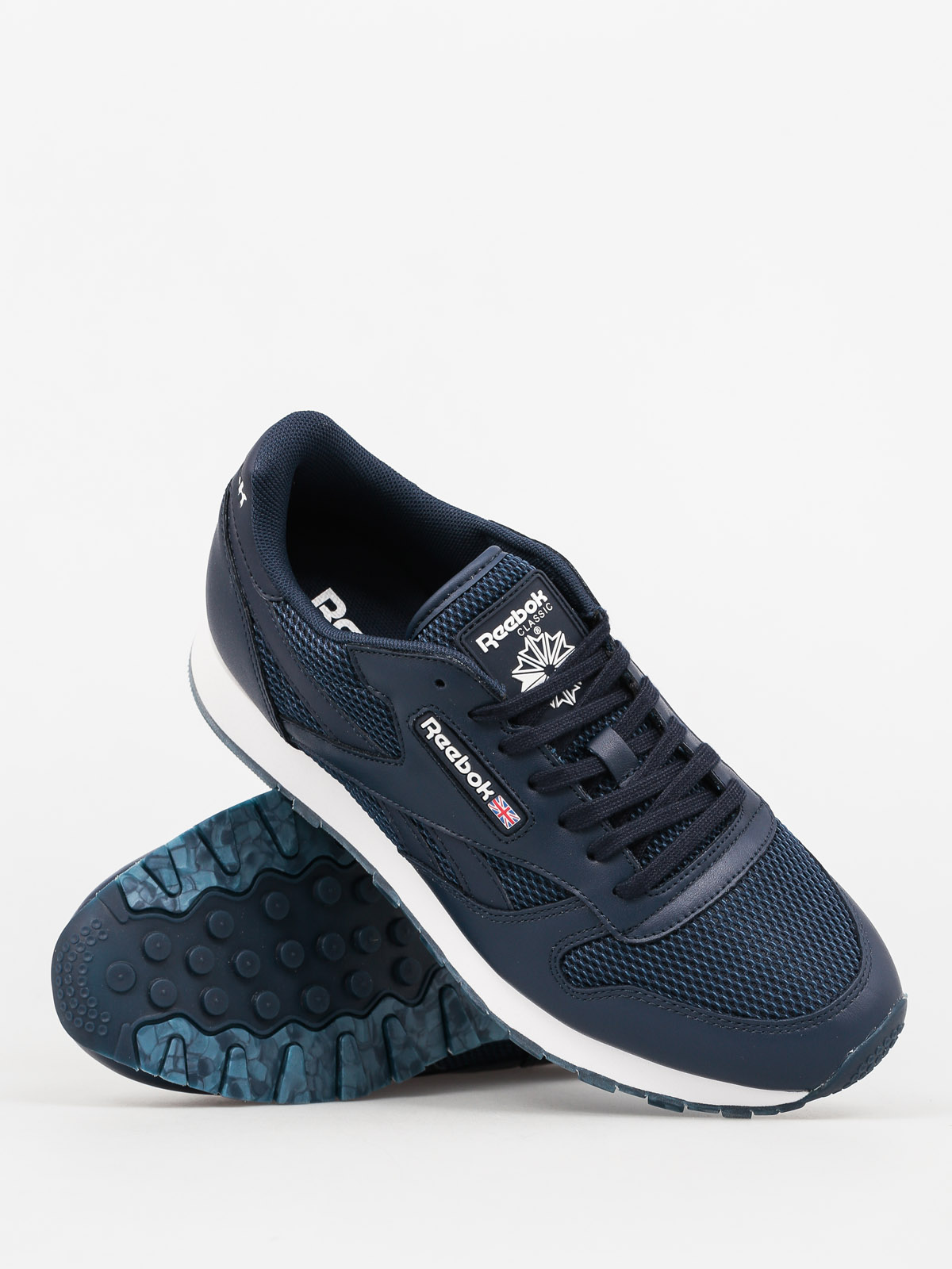 Buty Reebok Classic Leather Nm granatowy collegiate navy white