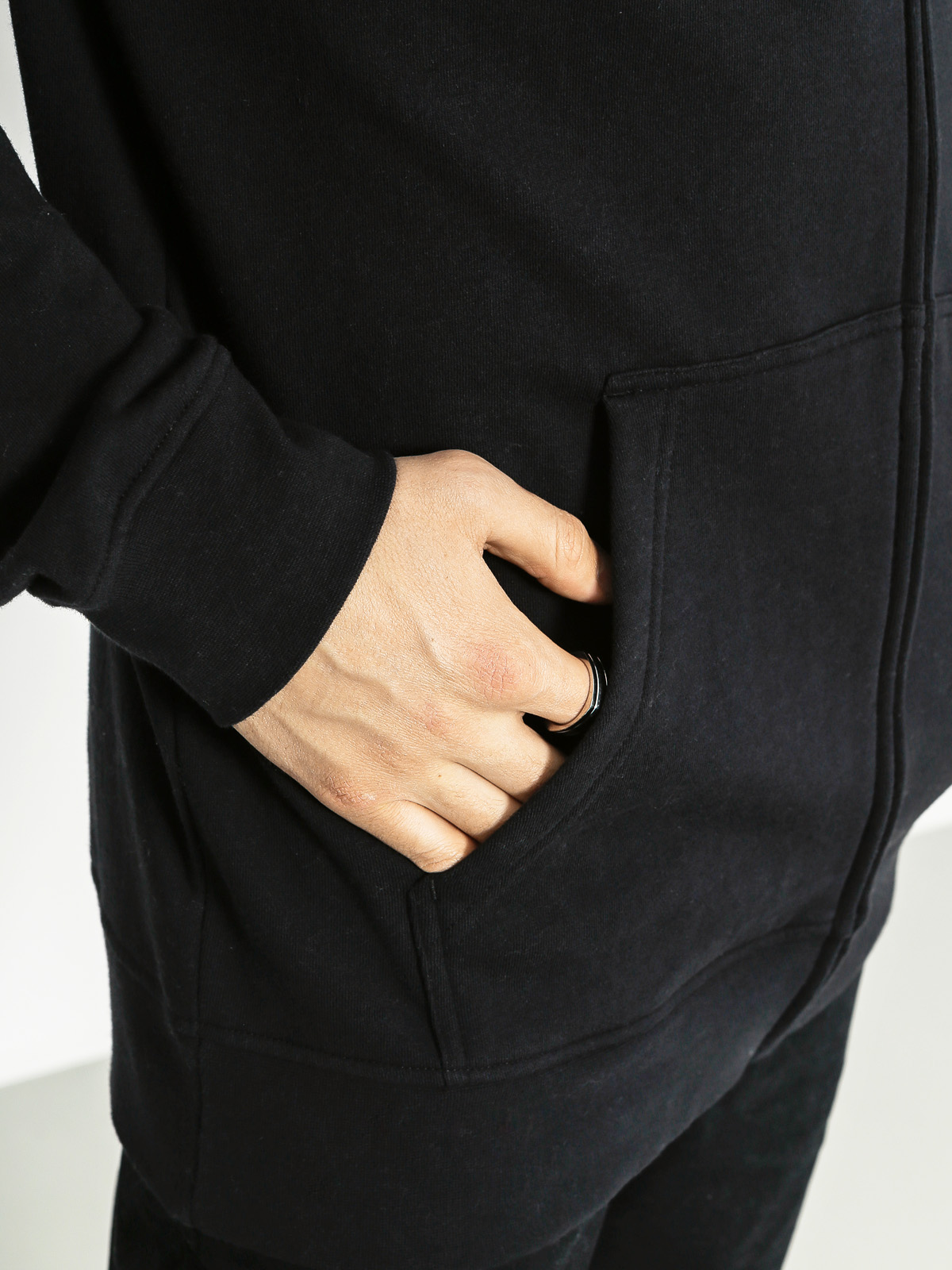 Bluza z kapturem Element Word ZHD (flint black)