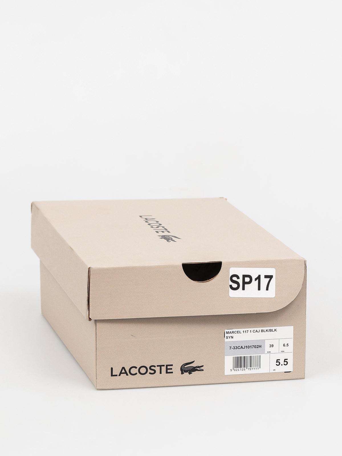 Buty Lacoste Marcel 117 1 Caj Wmn (black/black syn)